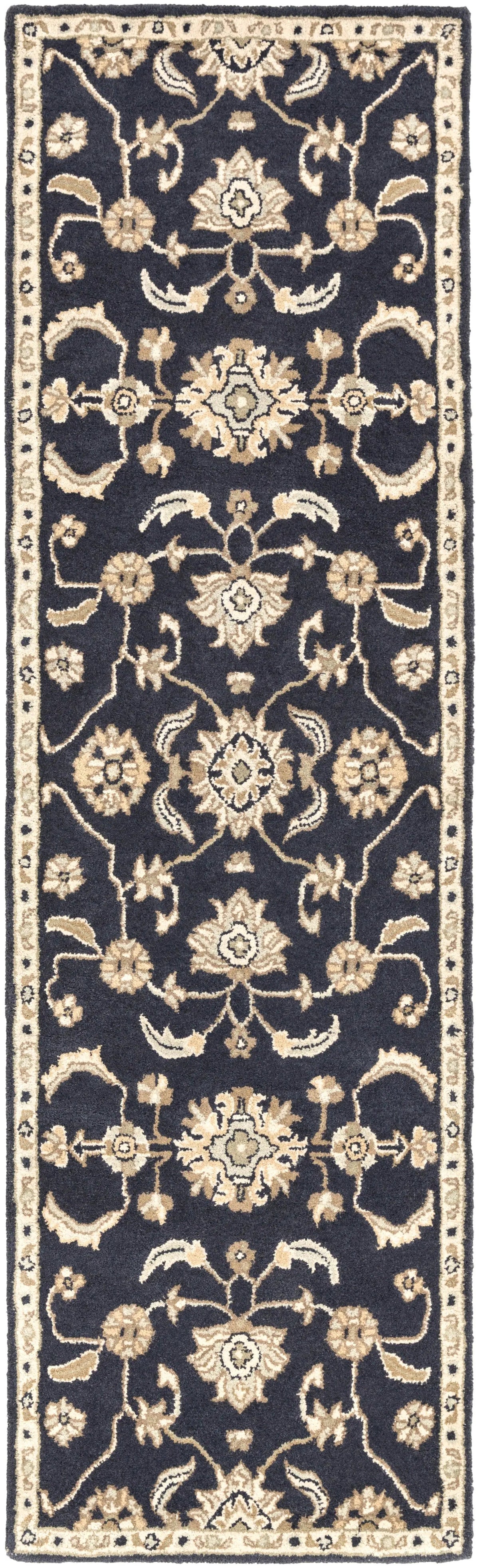 Caesar CAE-1164 Ink-Blue Area Rug by LIVABLISS