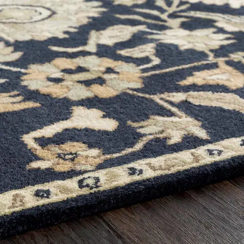 Caesar CAE-1164 Ink-Blue Area Rug by LIVABLISS
