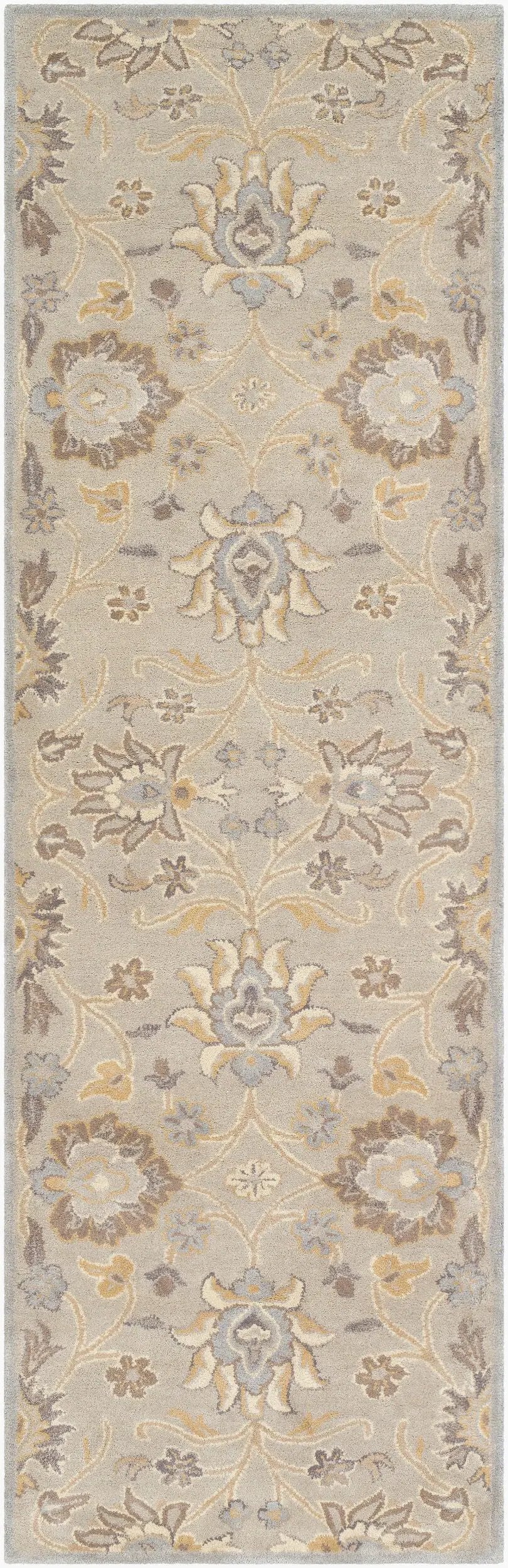 Caesar CAE-1192 Taupe Area Rug by LIVABLISS