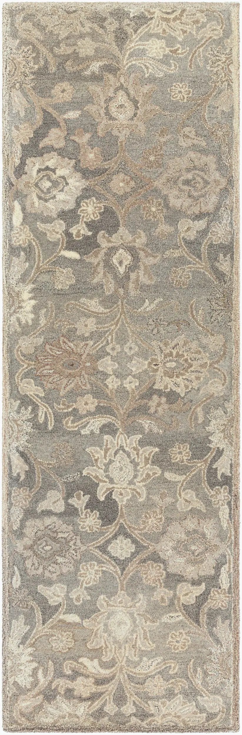 Caesar CAE-1195 Taupe Area Rug by LIVABLISS