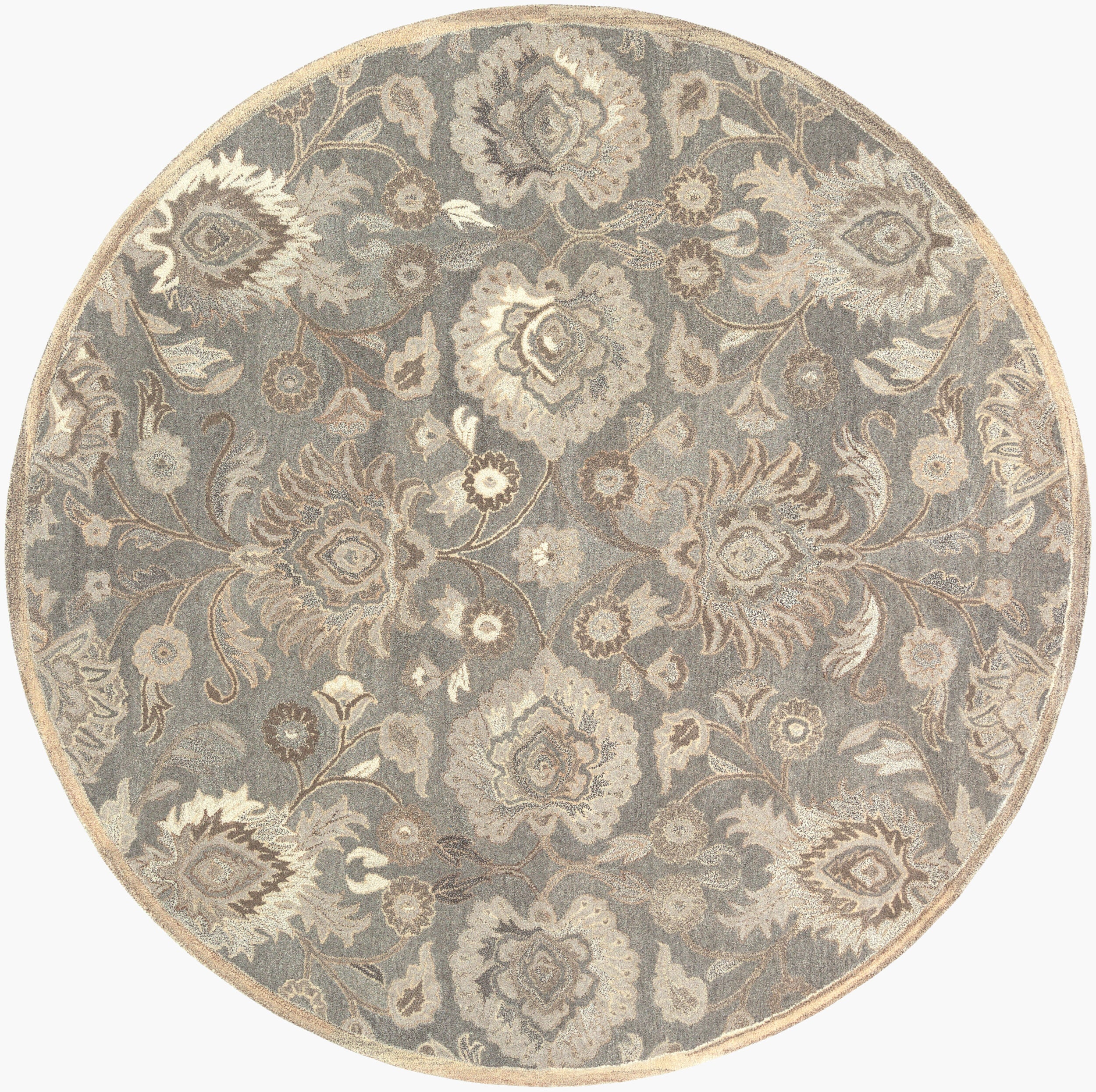 LIVABLISS Caesar CAE-1195 Taupe Hand Tufted Area Rug