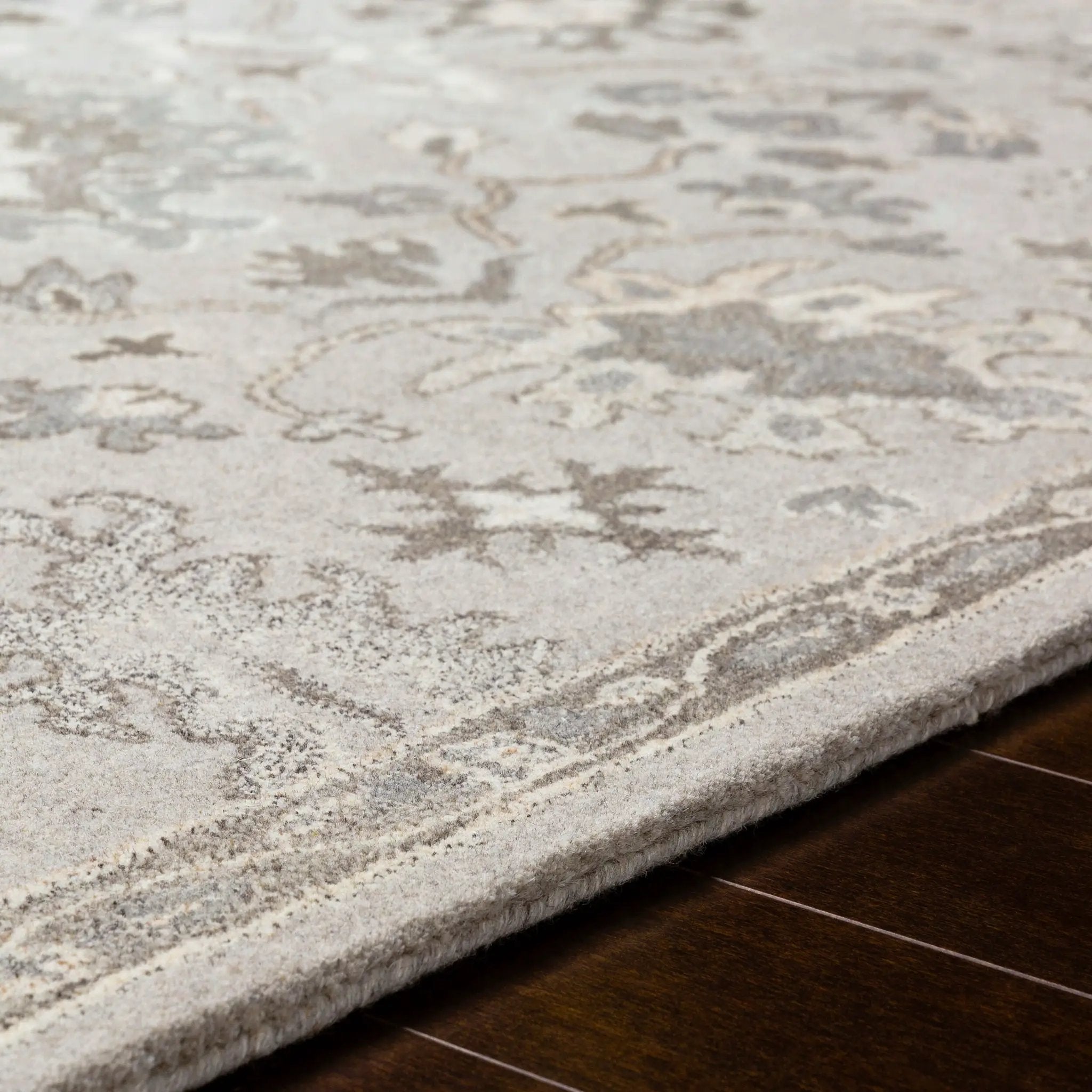 Caesar CAE-1197 Taupe Area Rug by LIVABLISS