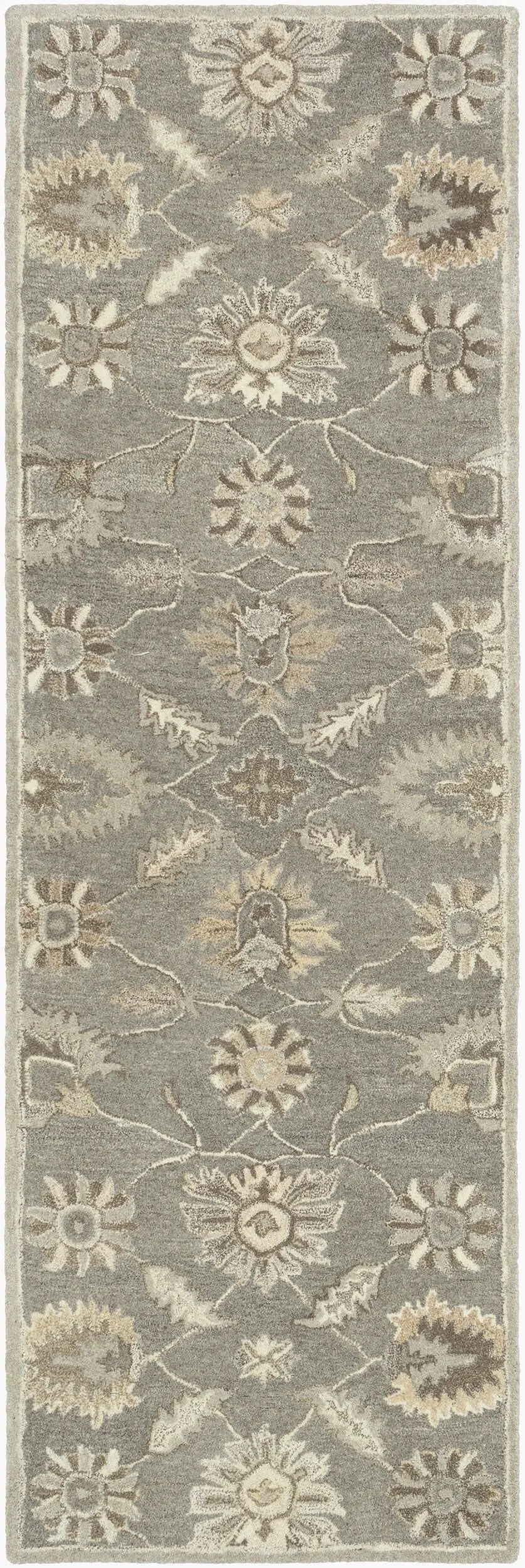 Caesar CAE-1199 Taupe Area Rug by LIVABLISS