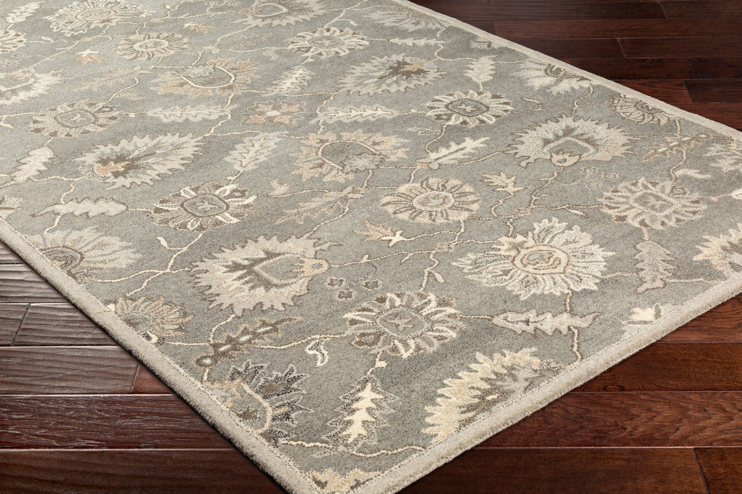 LIVABLISS Caesar CAE-1199 Taupe Hand Tufted Area Rug