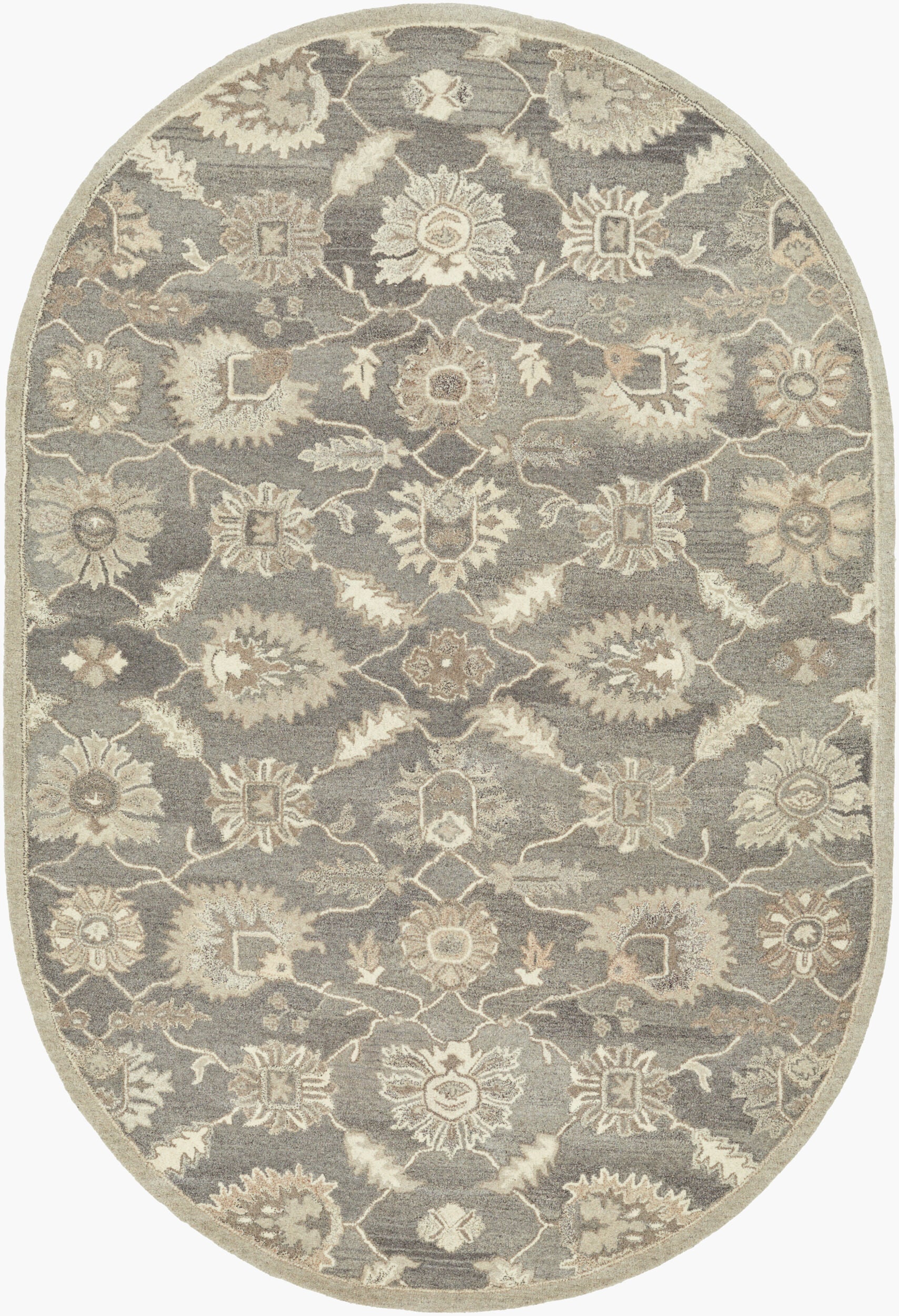 LIVABLISS Caesar CAE-1199 Taupe Hand Tufted Area Rug