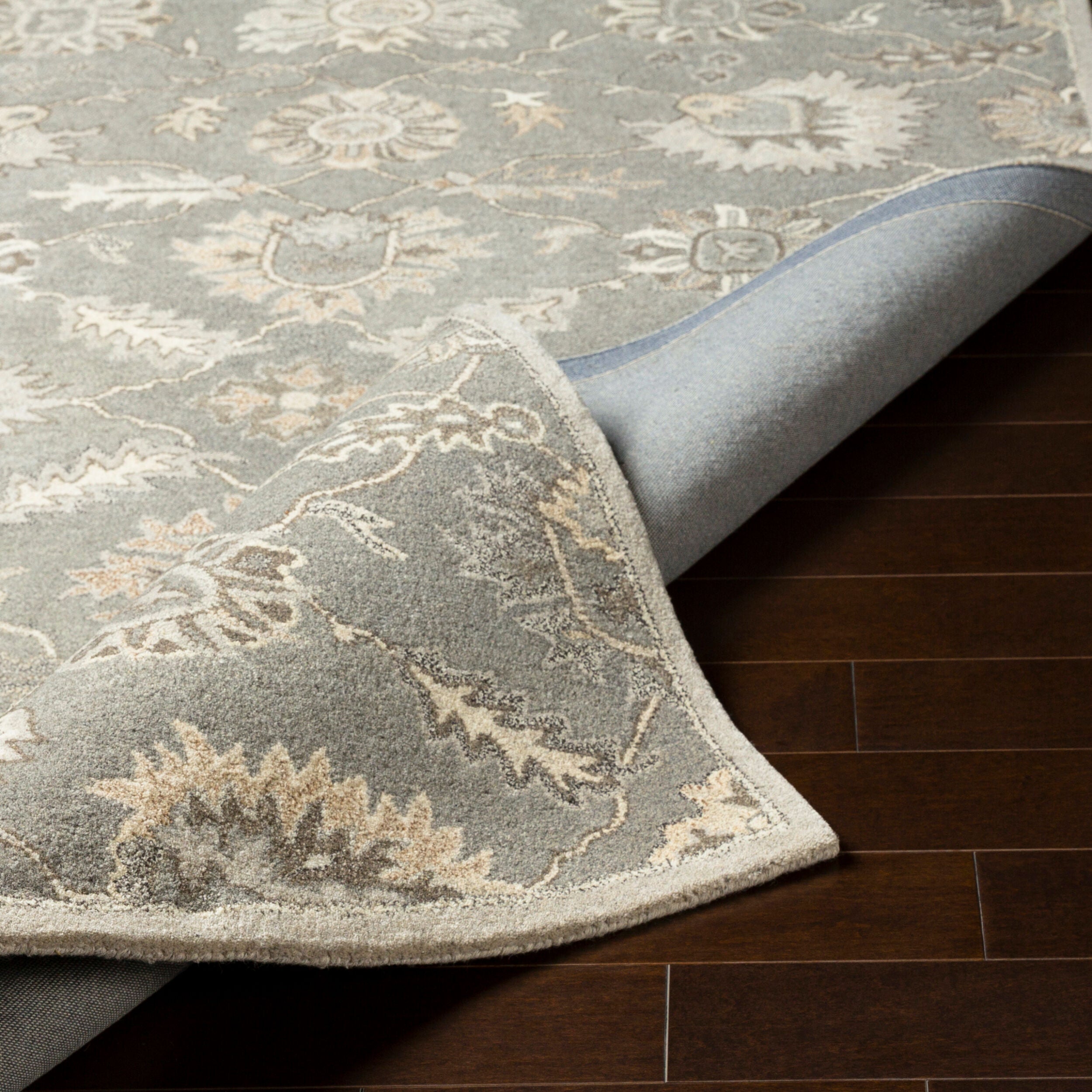 LIVABLISS Caesar CAE-1199 Taupe Hand Tufted Area Rug