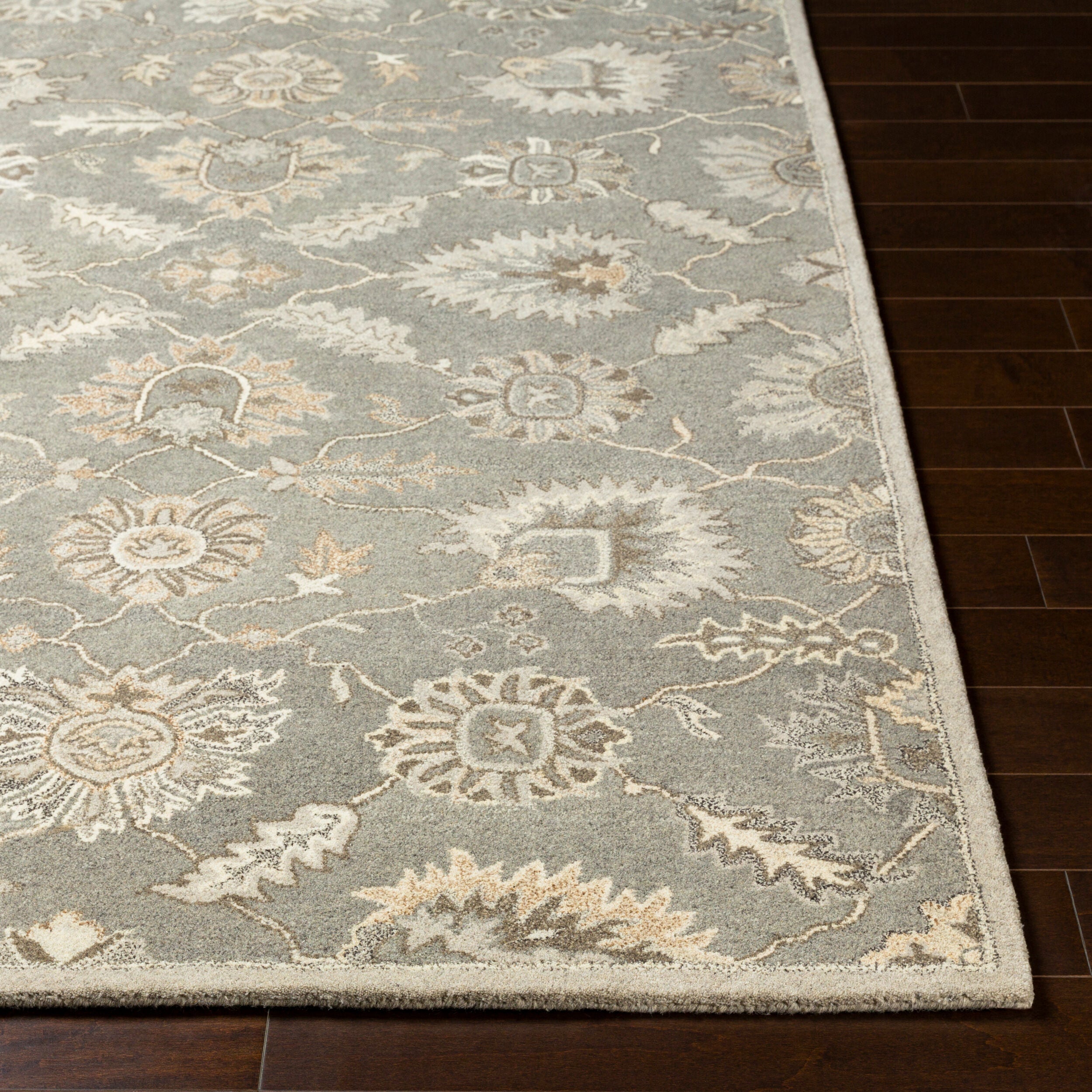 LIVABLISS Caesar CAE-1199 Taupe Hand Tufted Area Rug