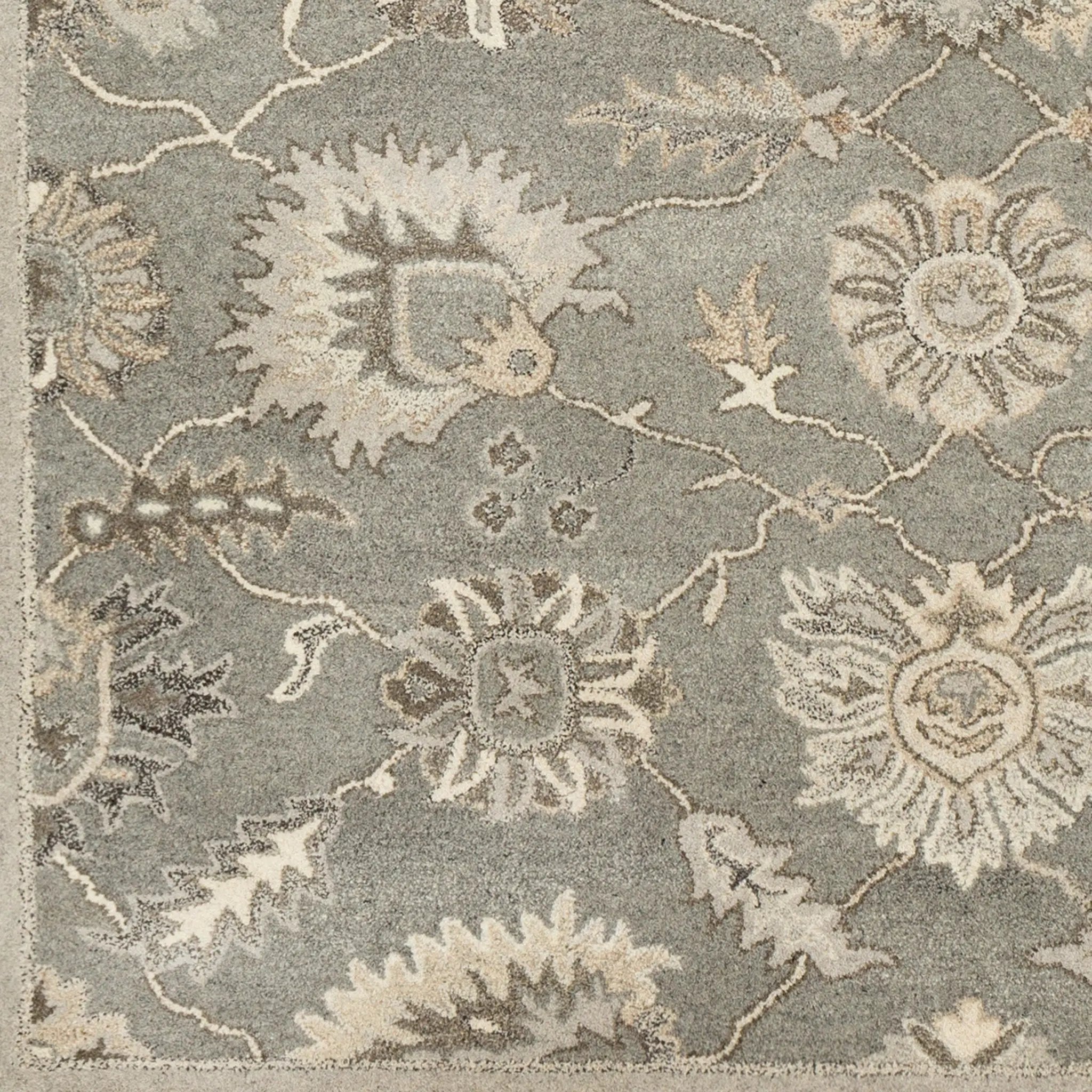 Caesar CAE-1199 Taupe Area Rug by LIVABLISS