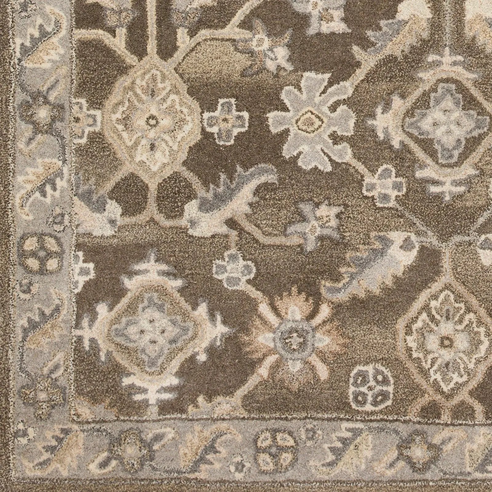 Caesar CAE-1200 Charcoal Area Rug by LIVABLISS