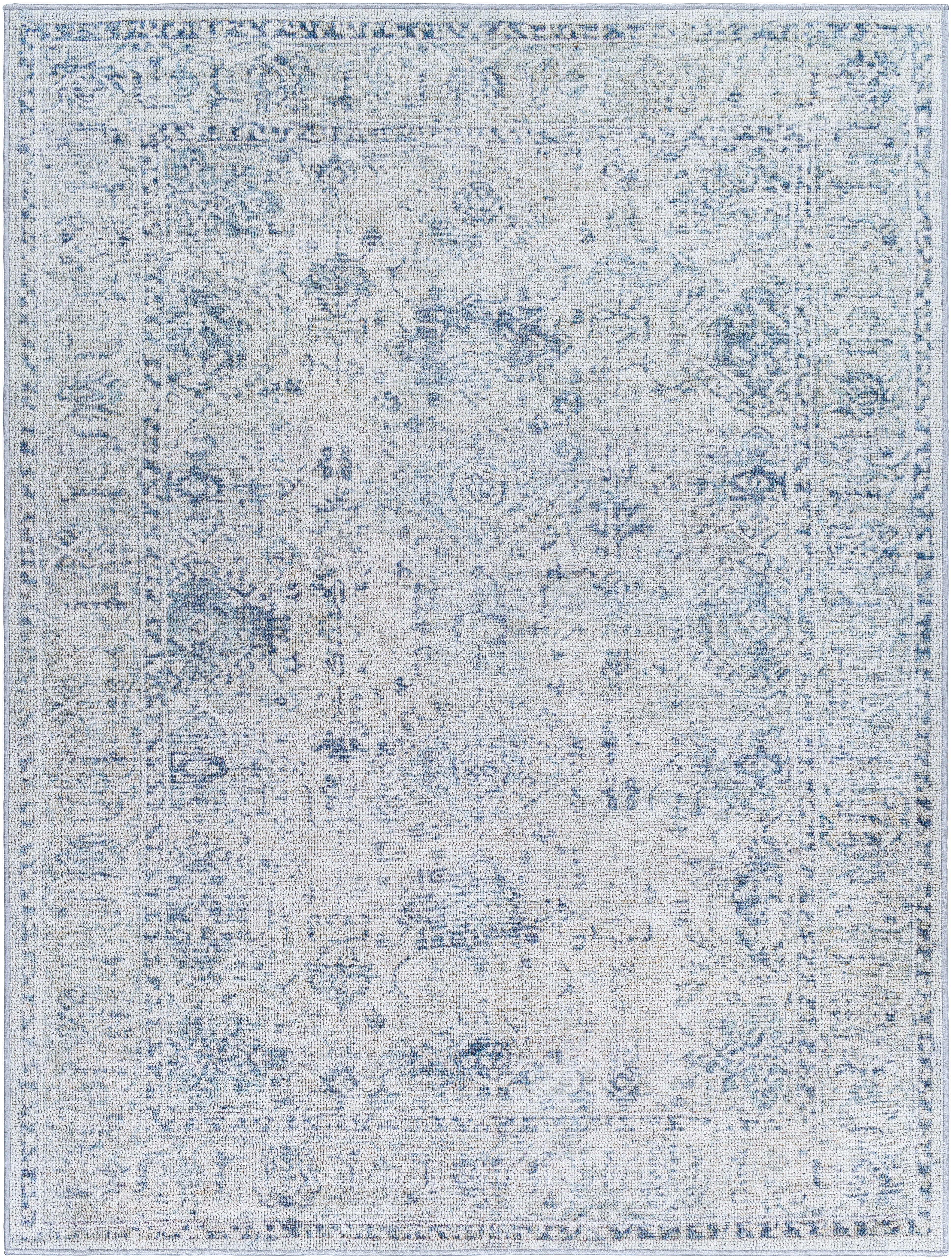 Surya Calhoun CAH-2301 Beige Machine Washable Area Rug by LIVABLISS