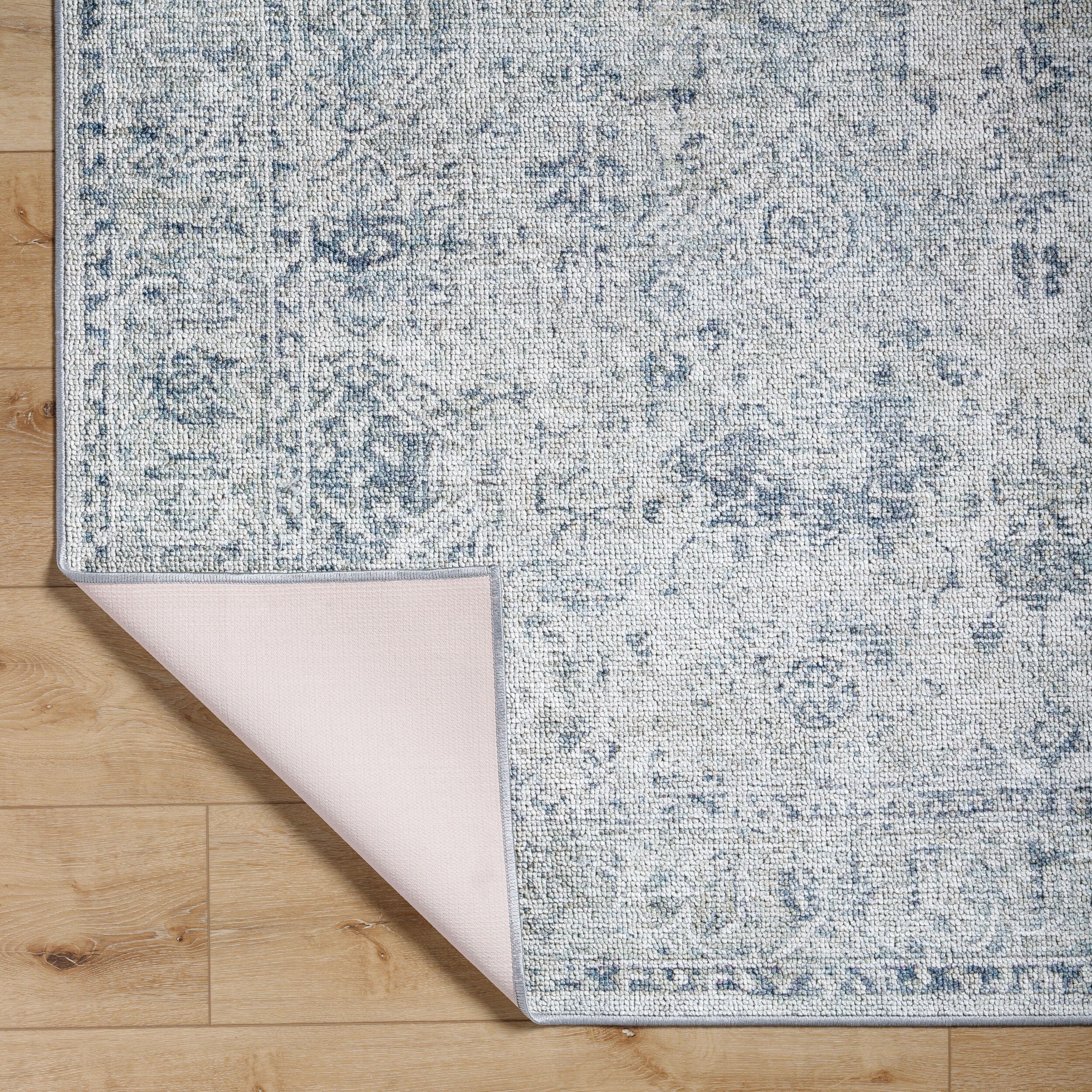 Surya Calhoun CAH-2301 Beige Machine Washable Area Rug by LIVABLISS