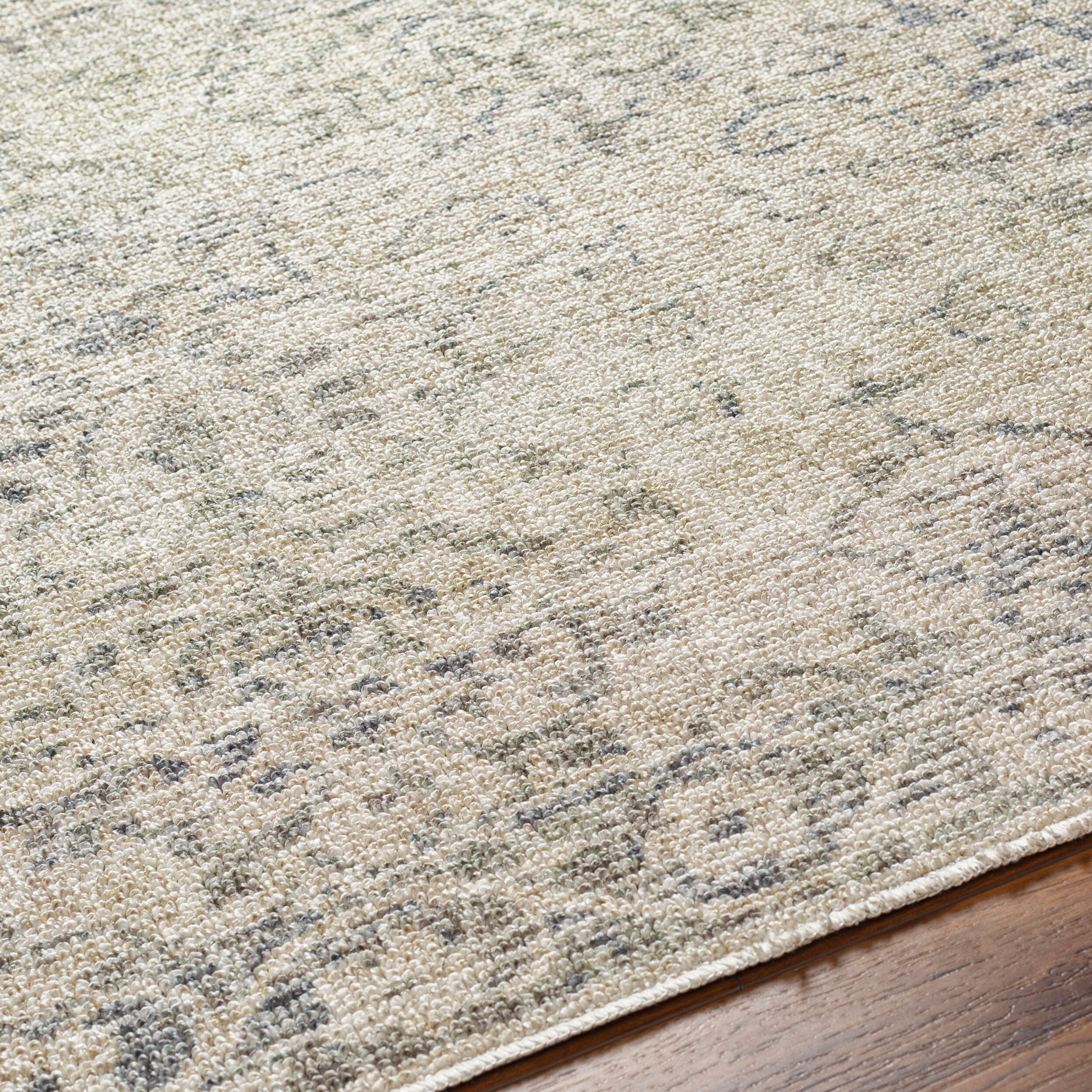 Surya Calhoun CAH-2305 Beige Machine Washable Area Rug by LIVABLISS