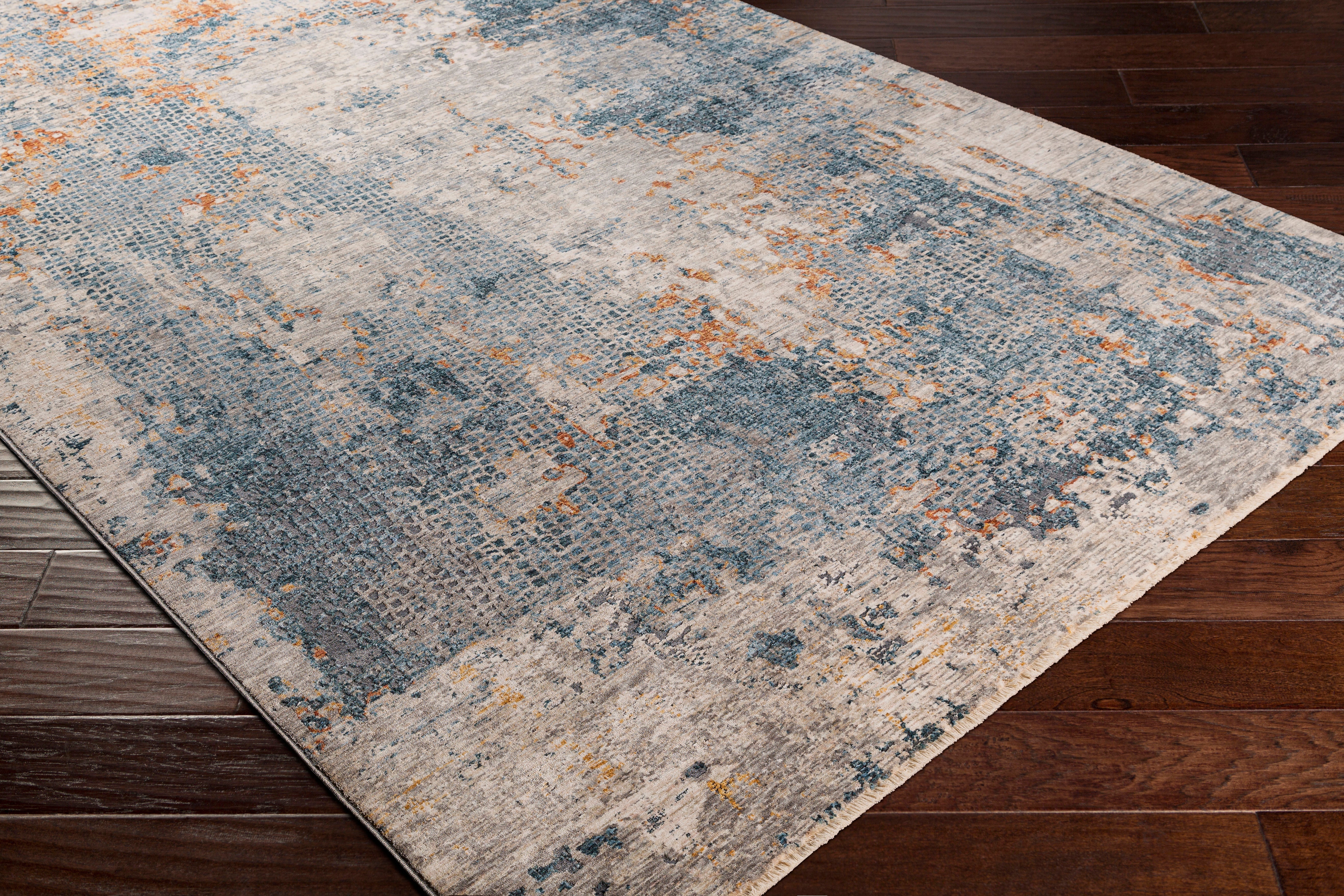 Surya Cardiff CDF-2305 Medium Gray Area Rug by LIVABLISS