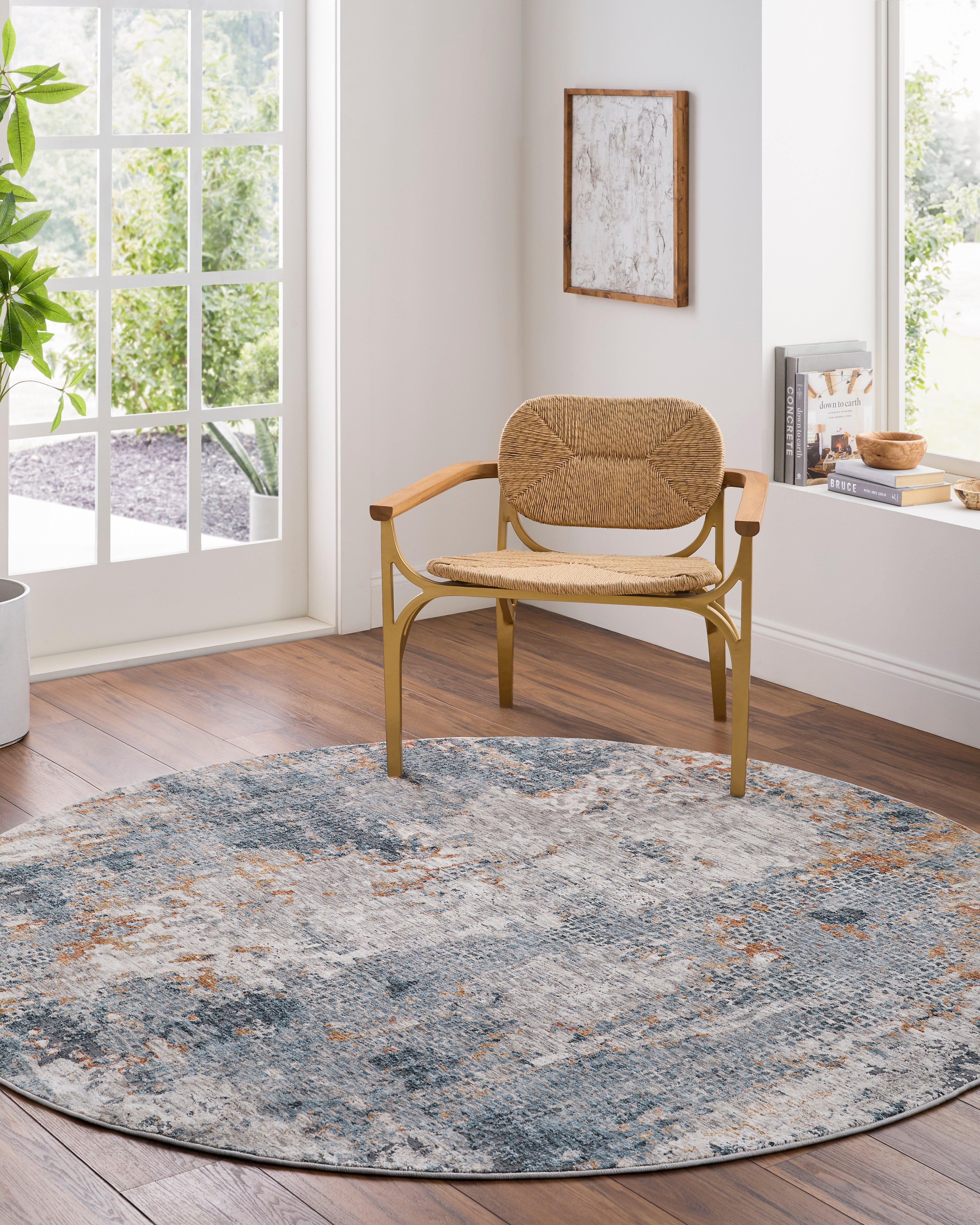 Surya Cardiff CDF-2305 Medium Gray Area Rug by LIVABLISS