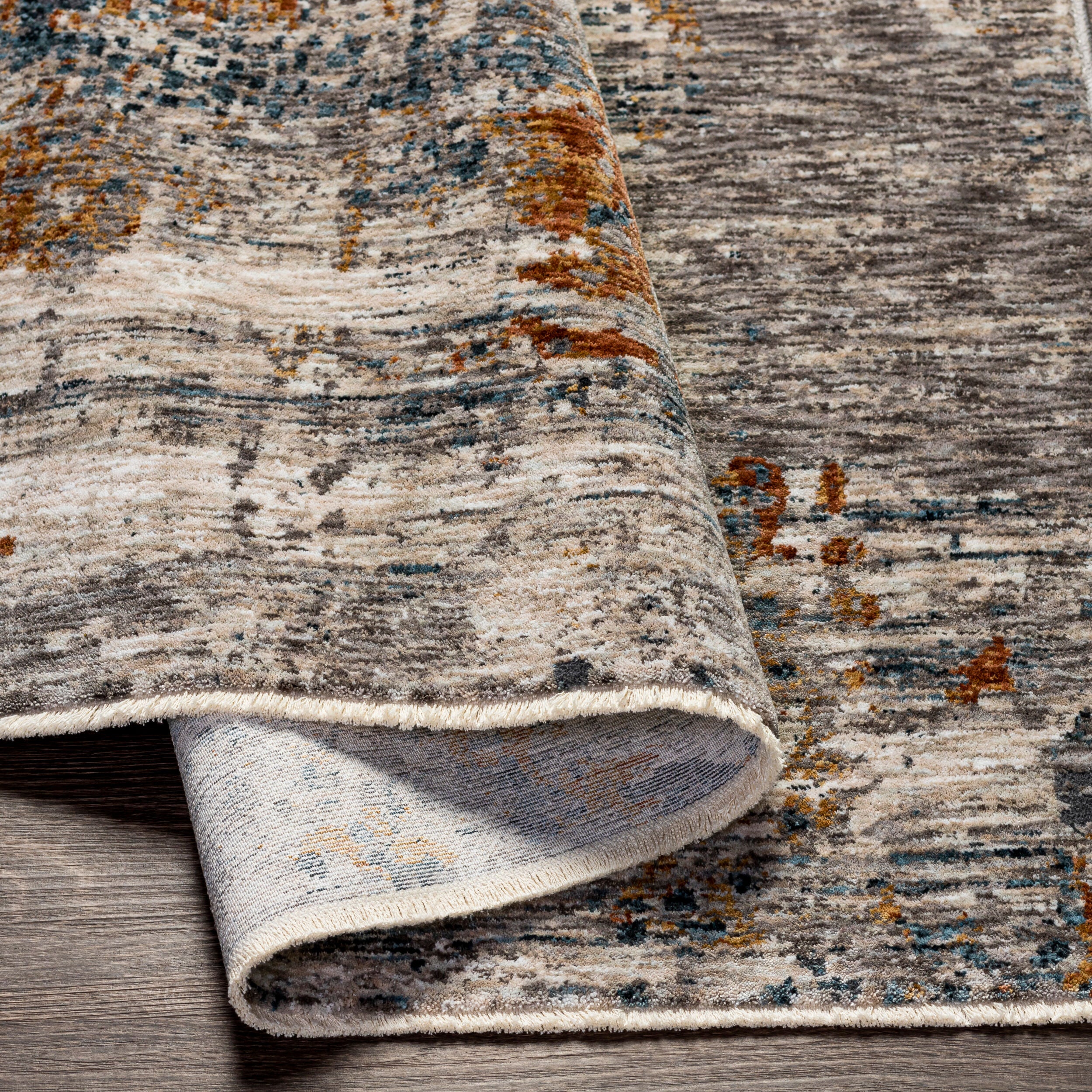 Surya Cardiff CDF-2305 Medium Gray Area Rug by LIVABLISS