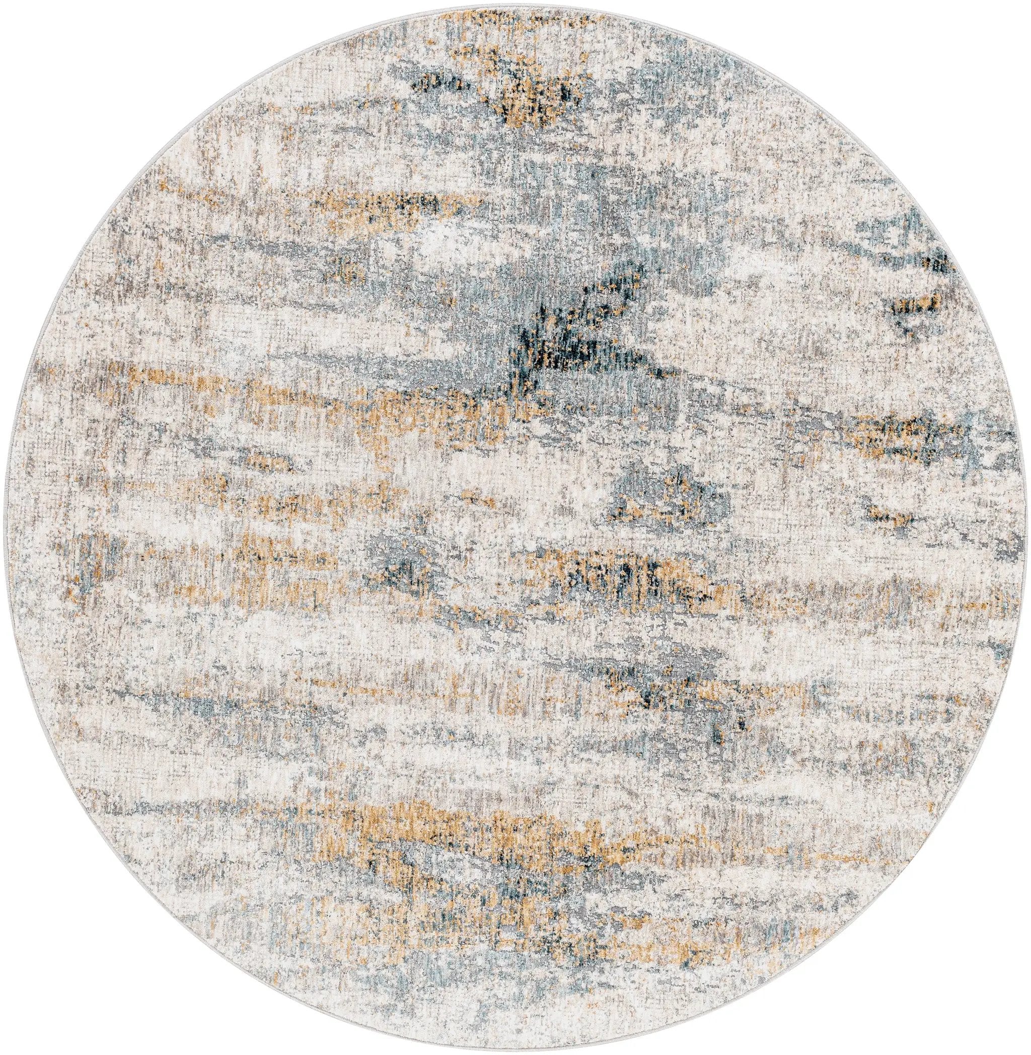 Cardiff CDF-2306 Medium-Gray Area Rug by LIVABLISS