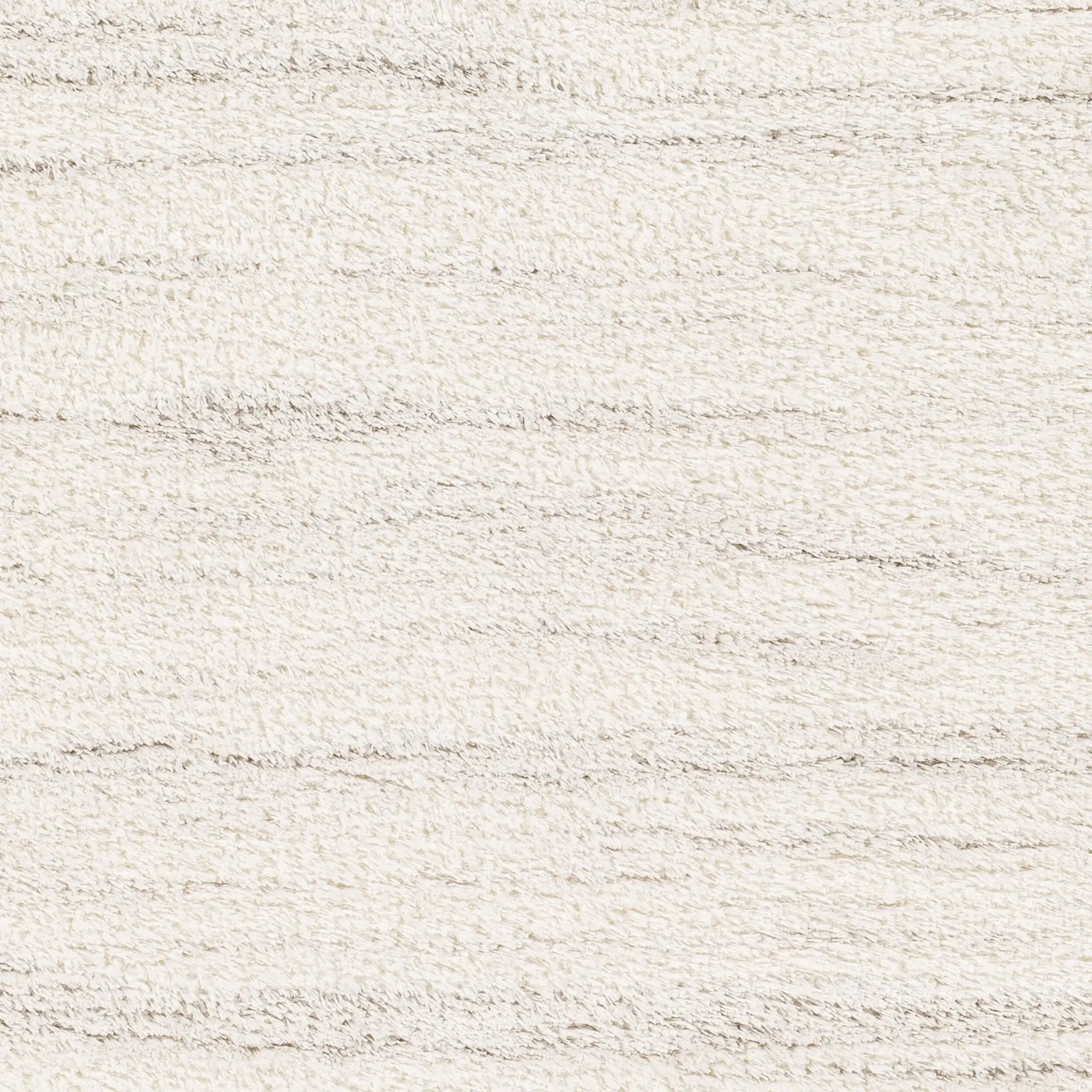 Cloudy Shag CDG-2307 Off-White Area Rug by LIVABLISS