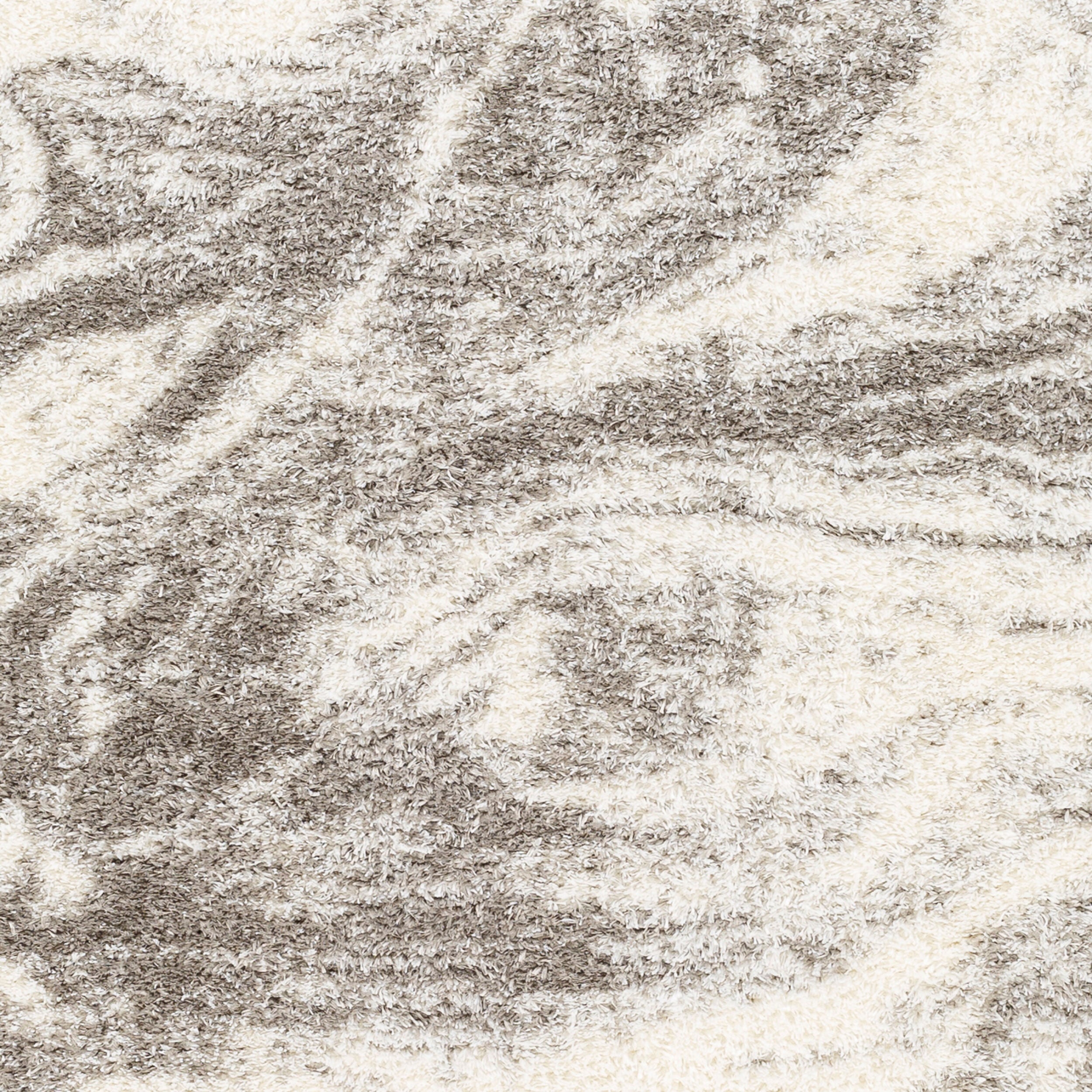 Surya Cloudy Shag CDG-2308 Off-White Area Rug by LIVABLISS
