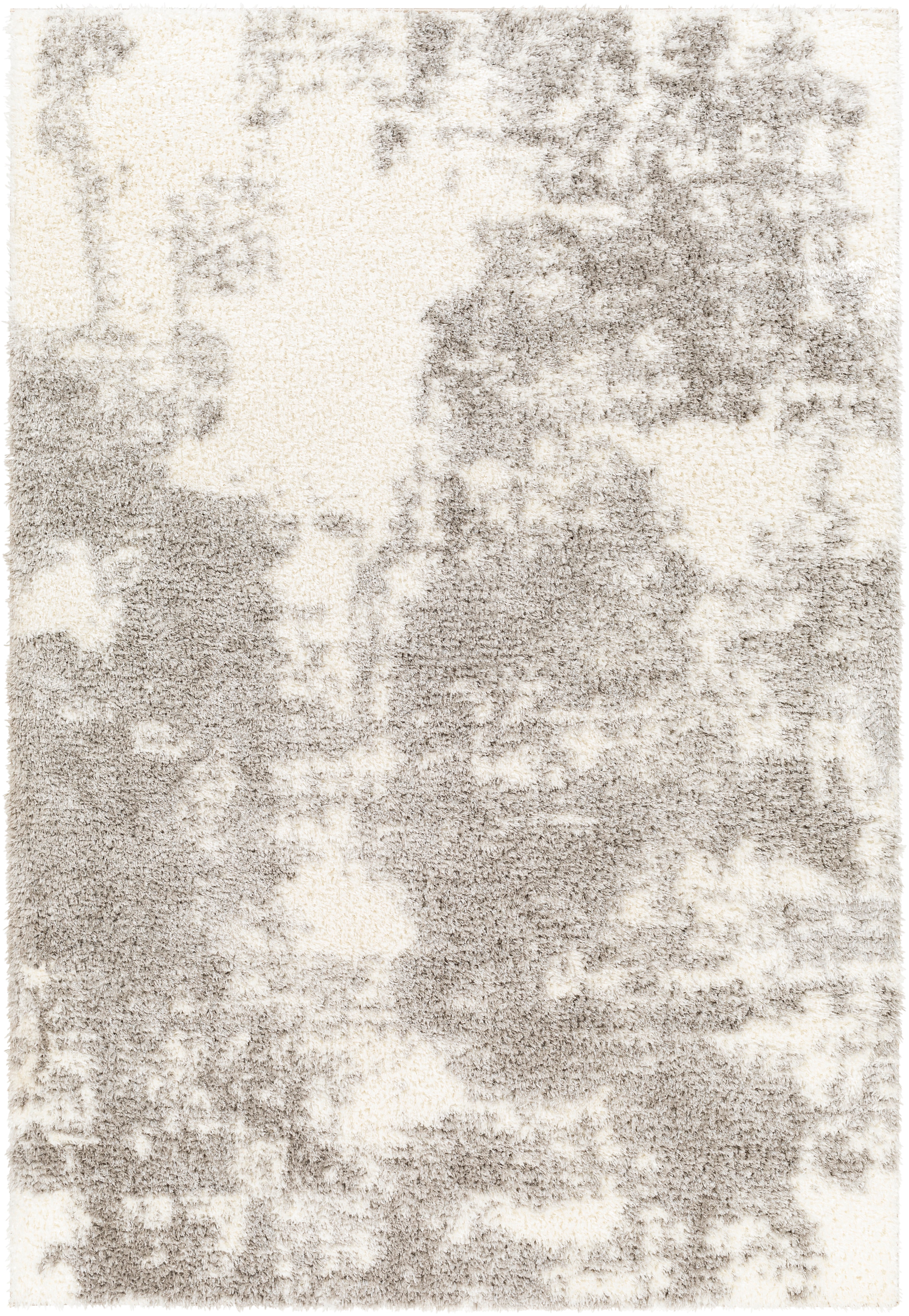 Surya Cloudy Shag CDG-2318 Off-White Area Rug by LIVABLISS