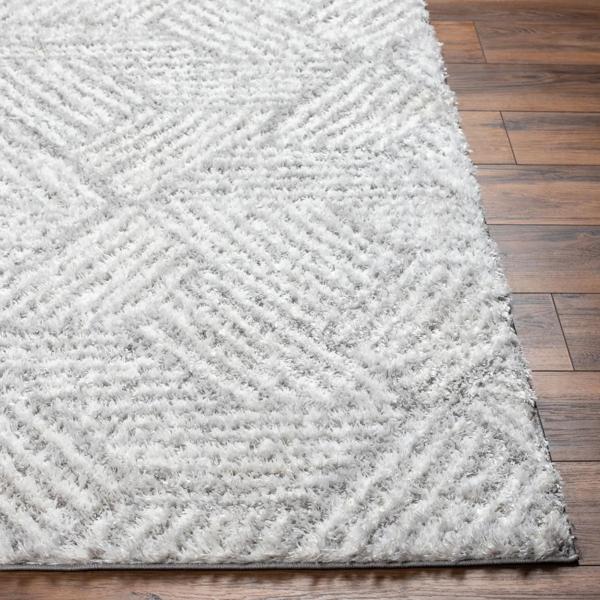 LIVABLISS Cloudy Shag CDG-2320 Off-White Area Rug