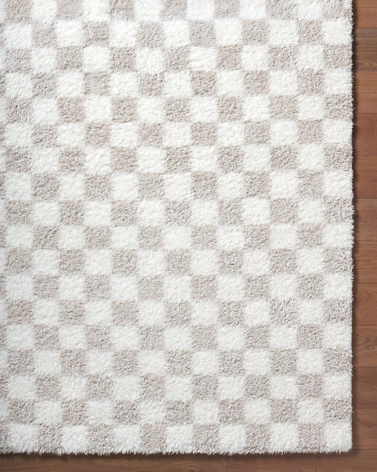 Cloudy Shag CDG-2330 Ivory Area Rug by LIVABLISS