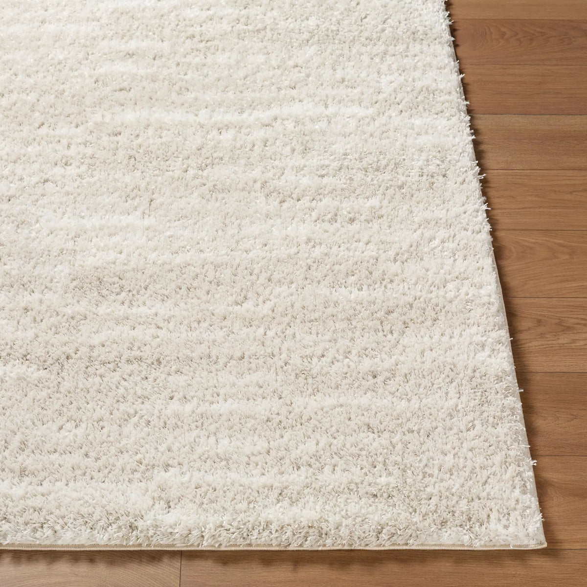 LIVABLISS Cloudy Shag CDG-2335 Ivory Area Rug