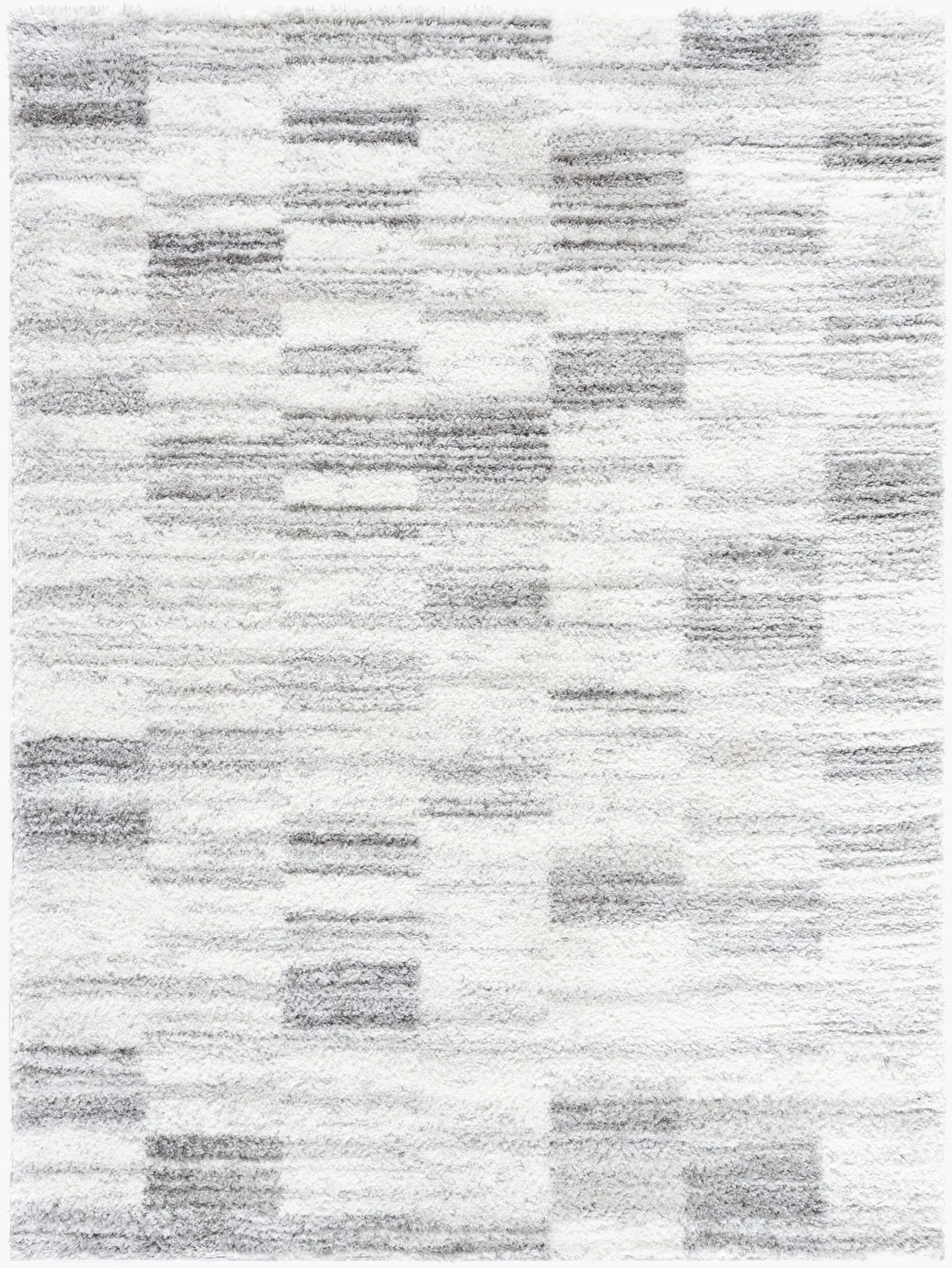 Cloudy Shag CDG-2337 Light-Beige Area Rug by LIVABLISS
