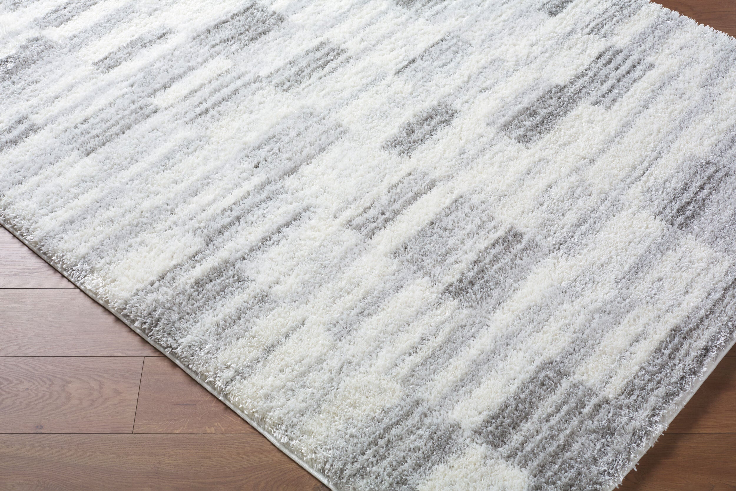 Surya Cloudy Shag CDG-2337 Light Beige Area Rug by LIVABLISS