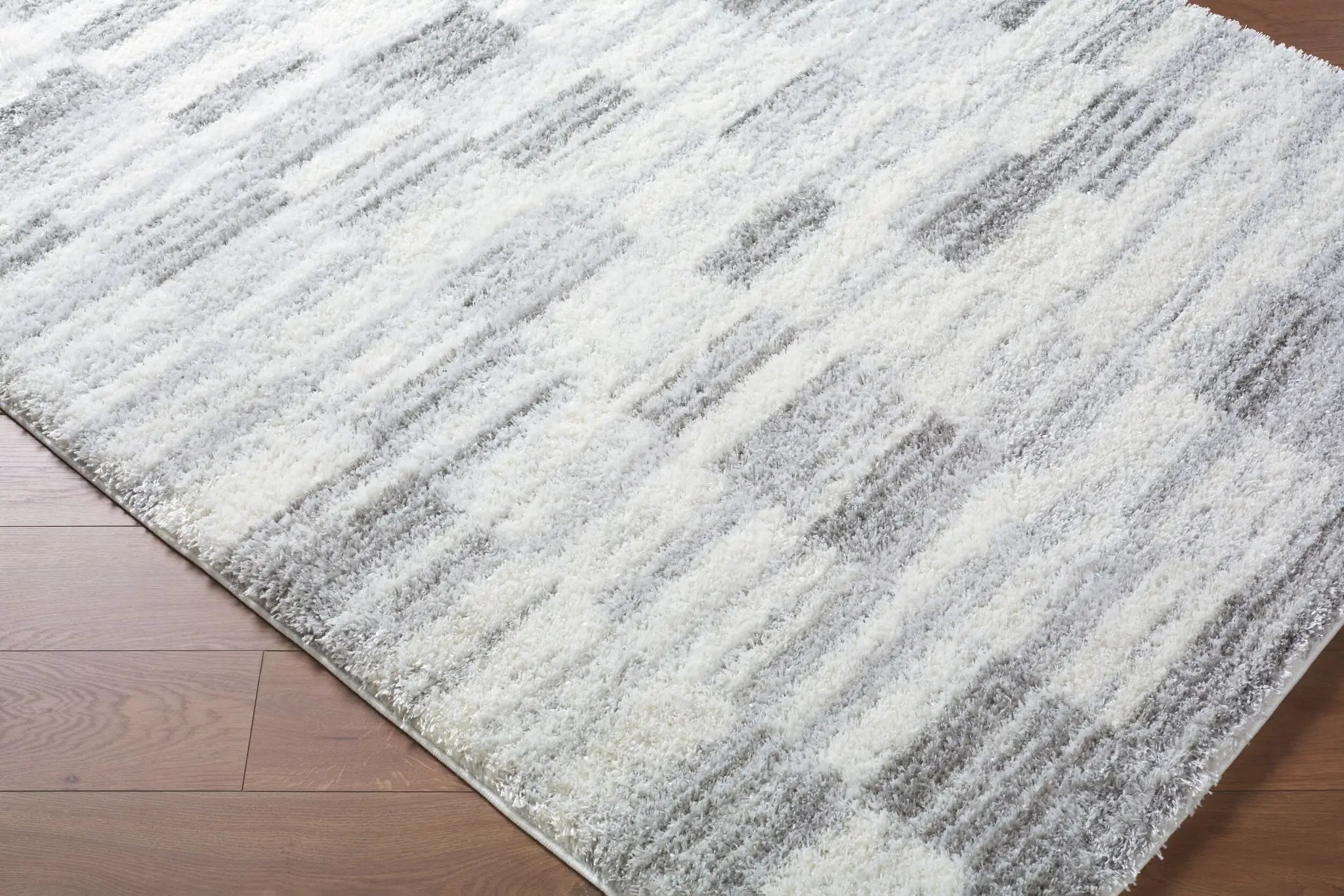 Cloudy Shag CDG-2337 Light-Beige Area Rug by LIVABLISS