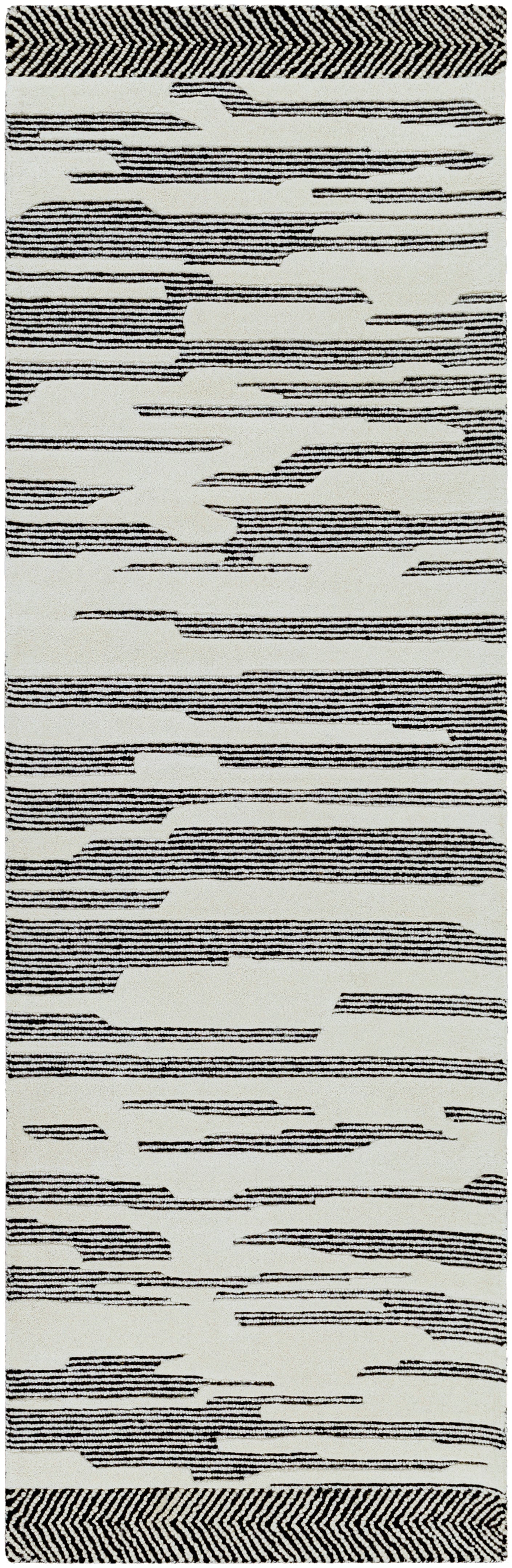 Surya Cherokee CHK-2308 Black Area Rug by LIVABLISS