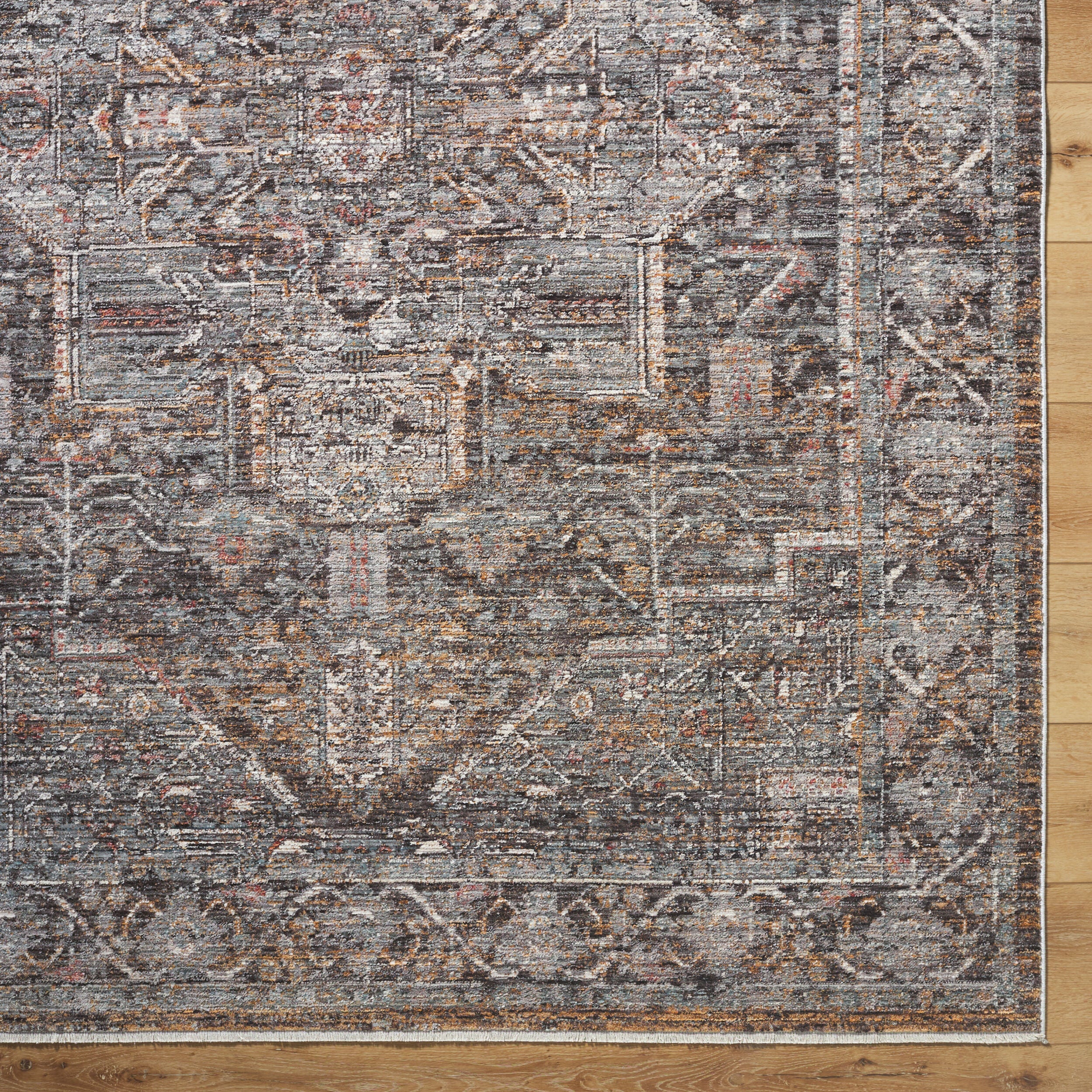 Surya Chapel Hill CHP-2301 Black Area Rug by LIVABLISS