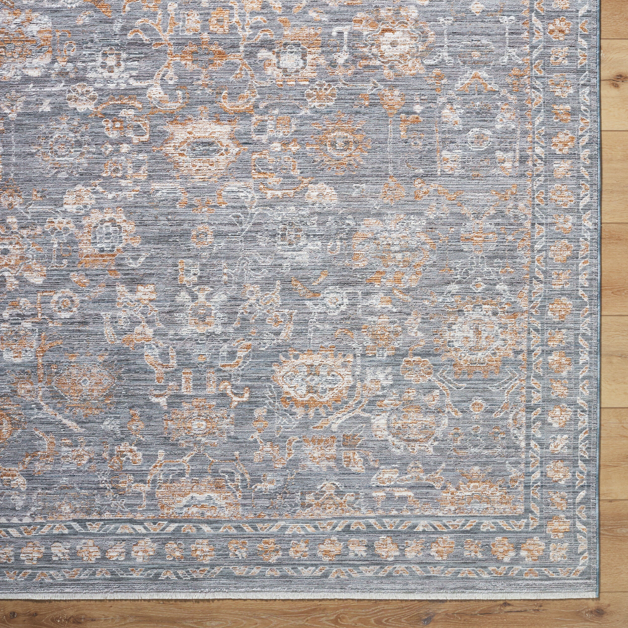 Surya Chapel Hill CHP-2302 Gray Area Rug by LIVABLISS
