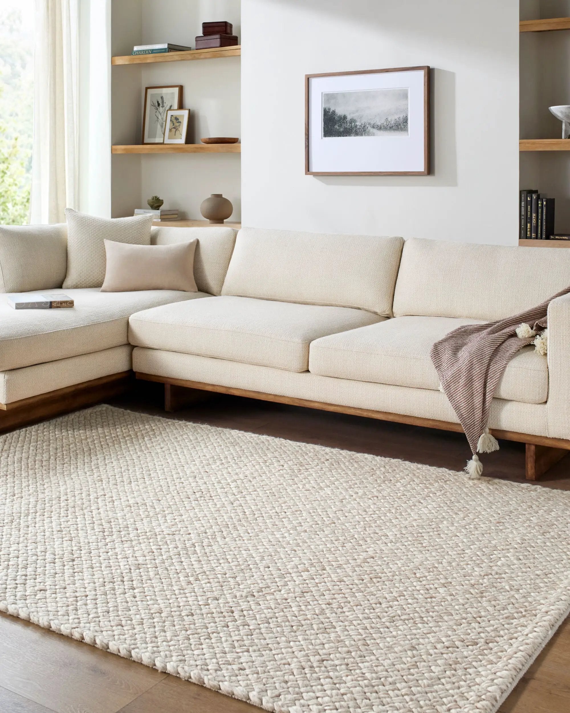 Cloud 19 CLD-2305 Beige Area Rug by LIVABLISS