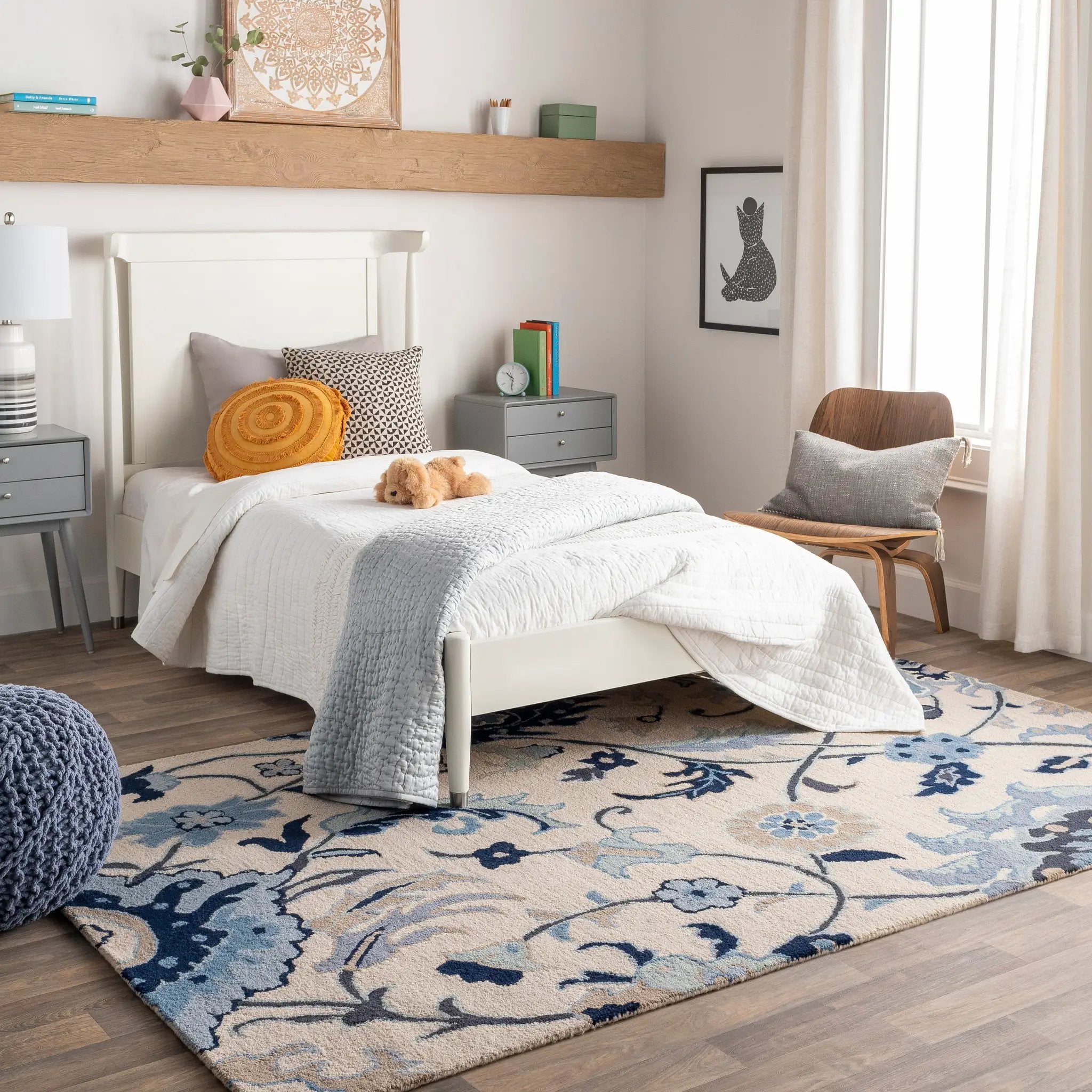 Centennial CNT-1096 Beige Area Rug by LIVABLISS