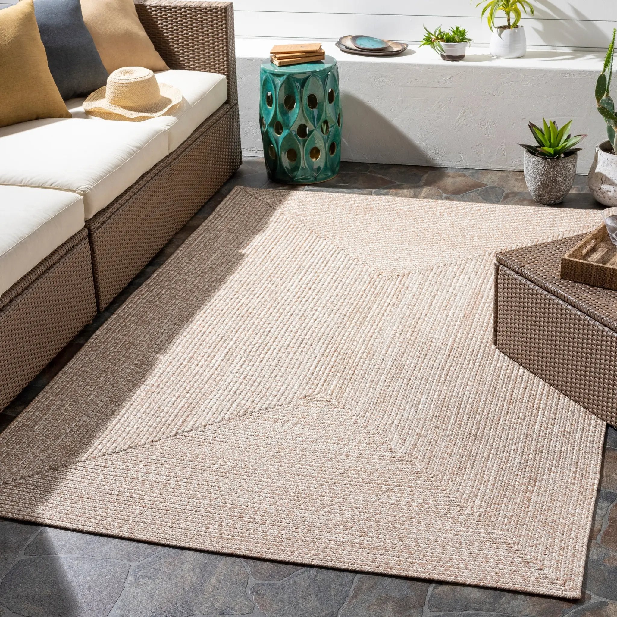 Chesapeake Bay CPK-2300 Brown Area Rug by LIVABLISS