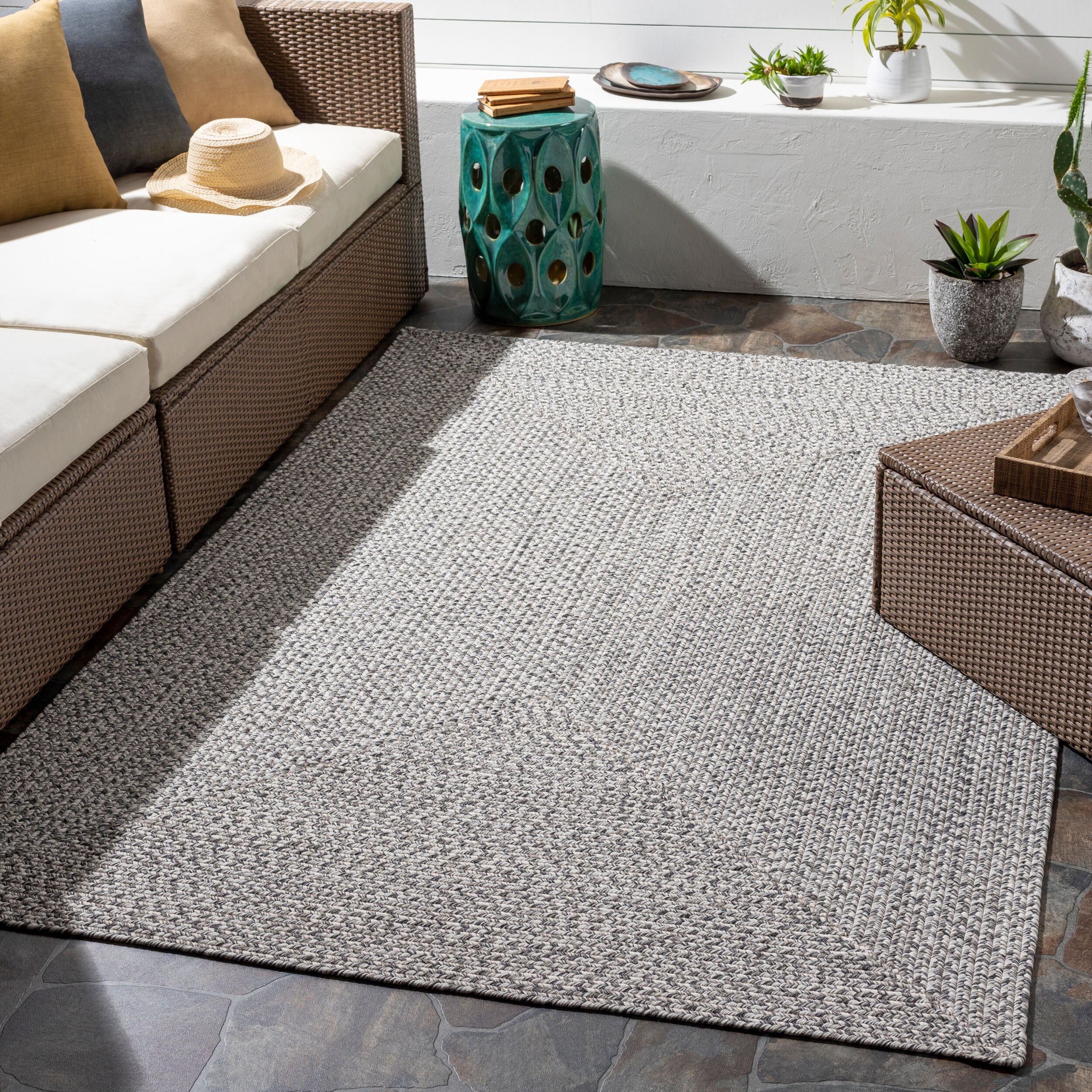 LIVABLISS Chesapeake Bay CPK-2302 Charcoal Area Rug