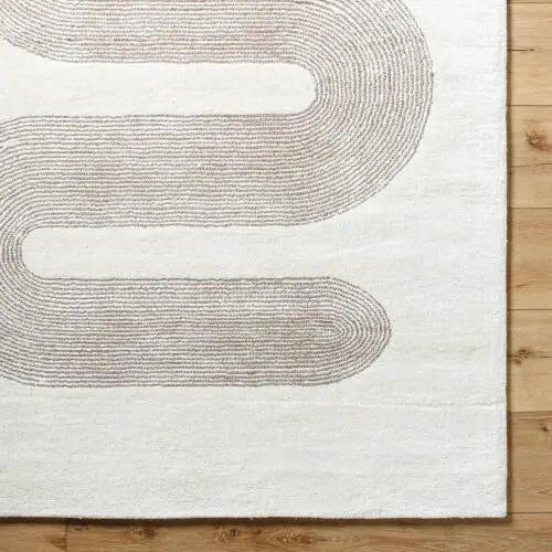 Carolena CRA-2300 Ivory Area Rug by LIVABLISS