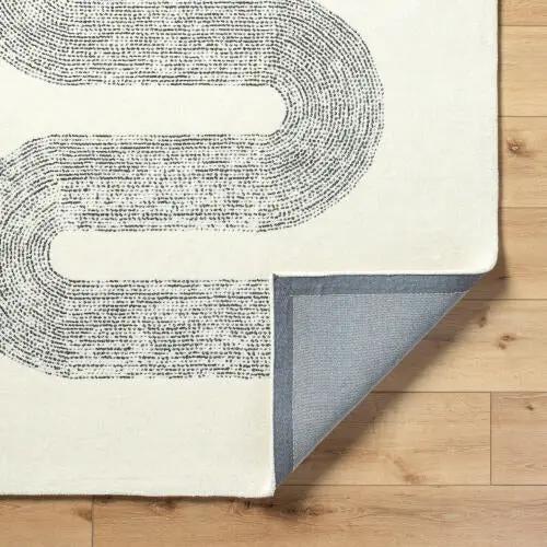 Carolena CRA-2301 Ivory Area Rug by LIVABLISS