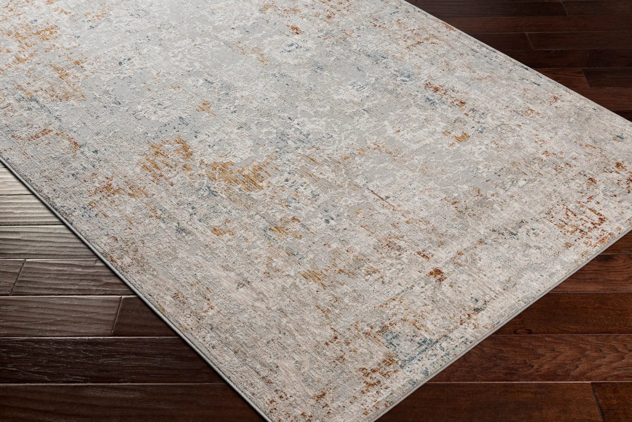 Carmel CRL-2307 Light Gray Area Rug by LIVABLISS