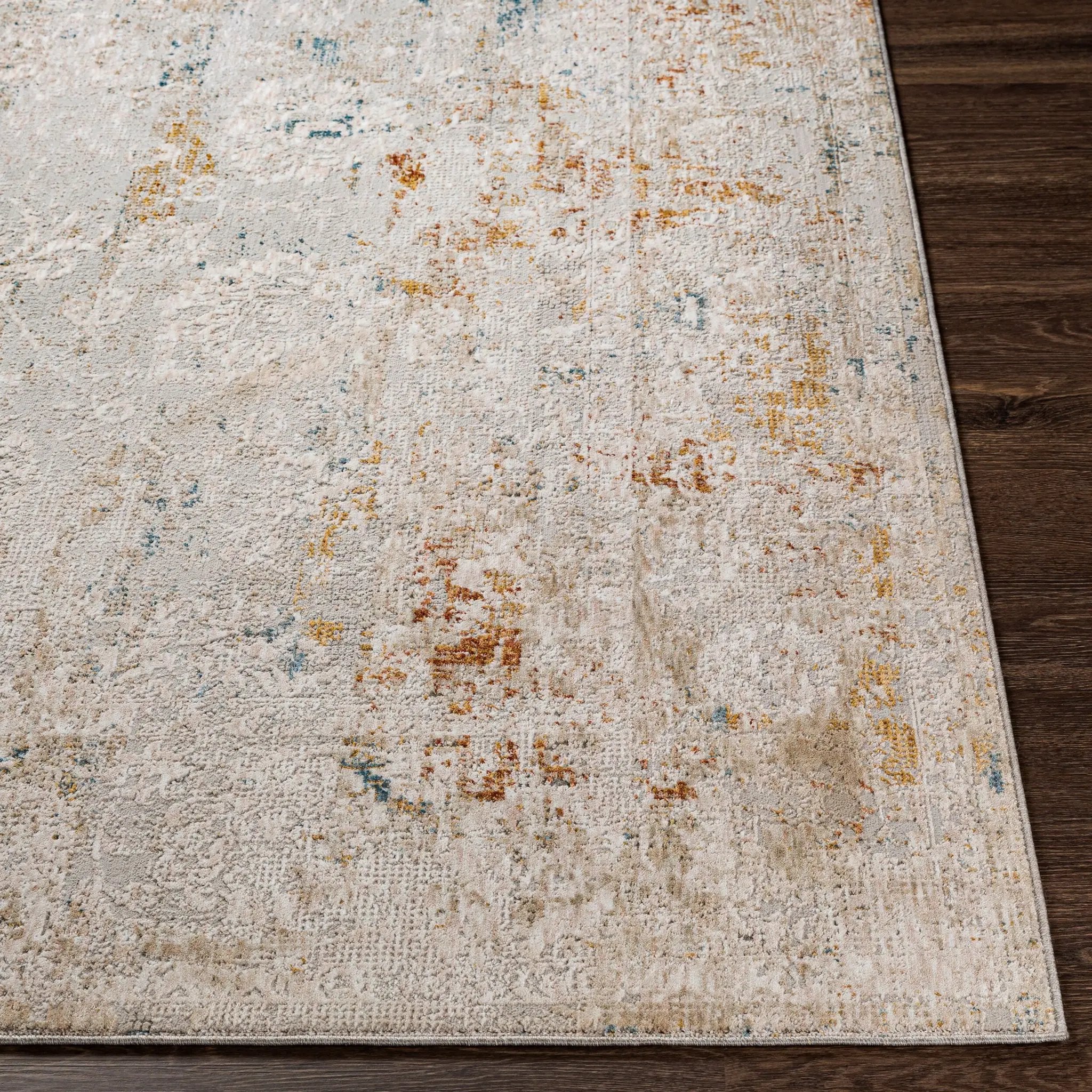 Carmel CRL-2307 Light Gray Area Rug by LIVABLISS