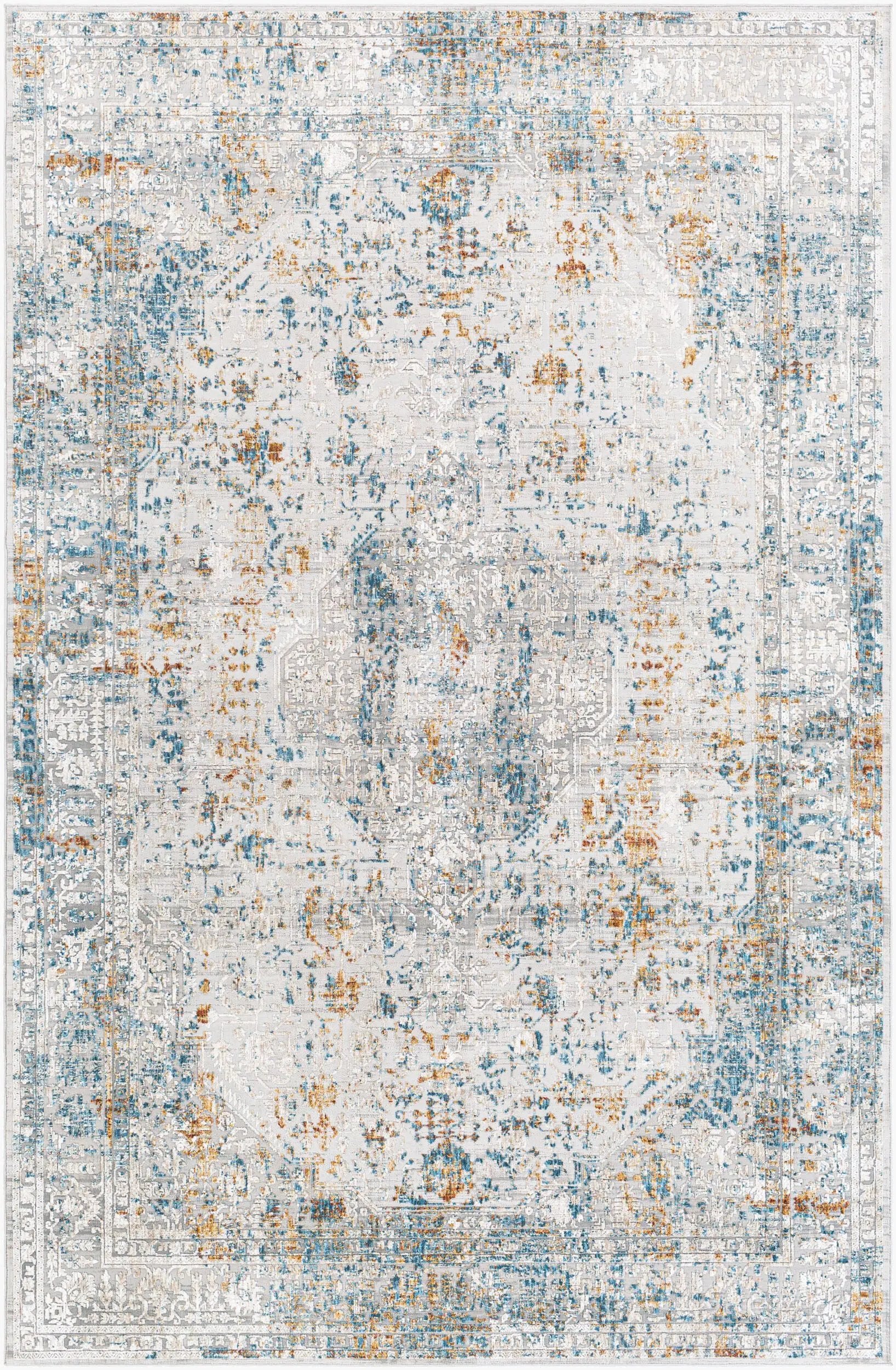 Carmel CRL-2317 Light Gray Area Rug by LIVABLISS