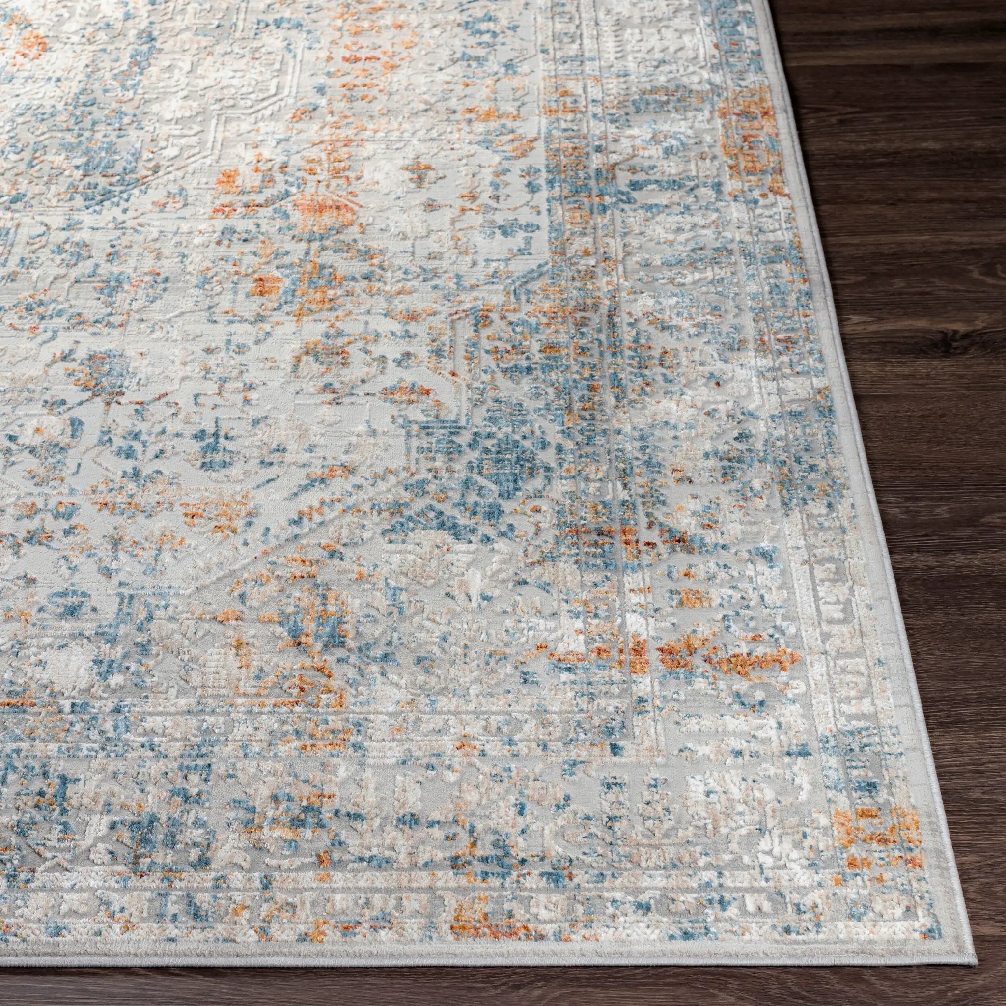 Carmel CRL-2317 Light Gray Area Rug by LIVABLISS