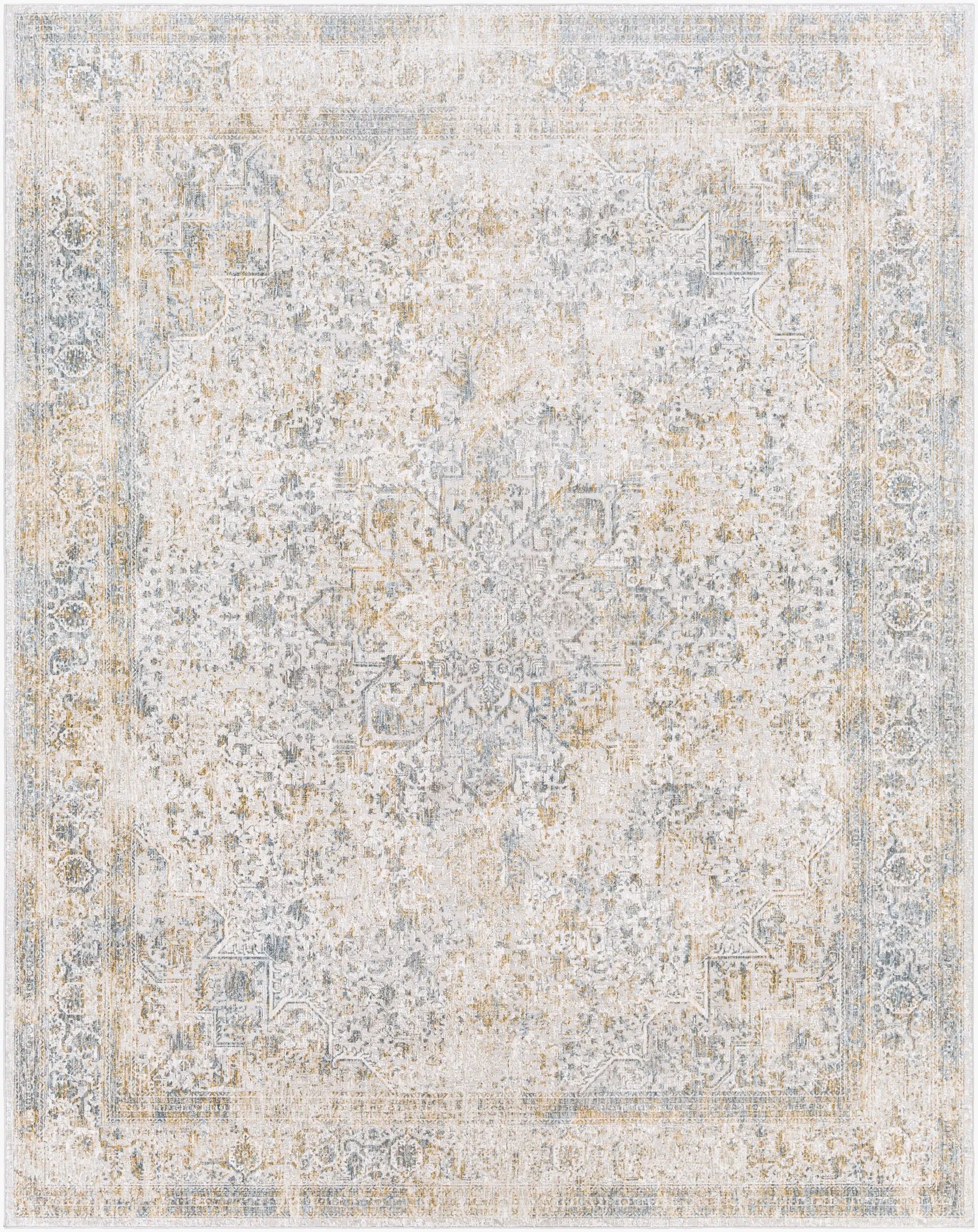 Carmel CRL-2318 Light Gray Area Rug by LIVABLISS