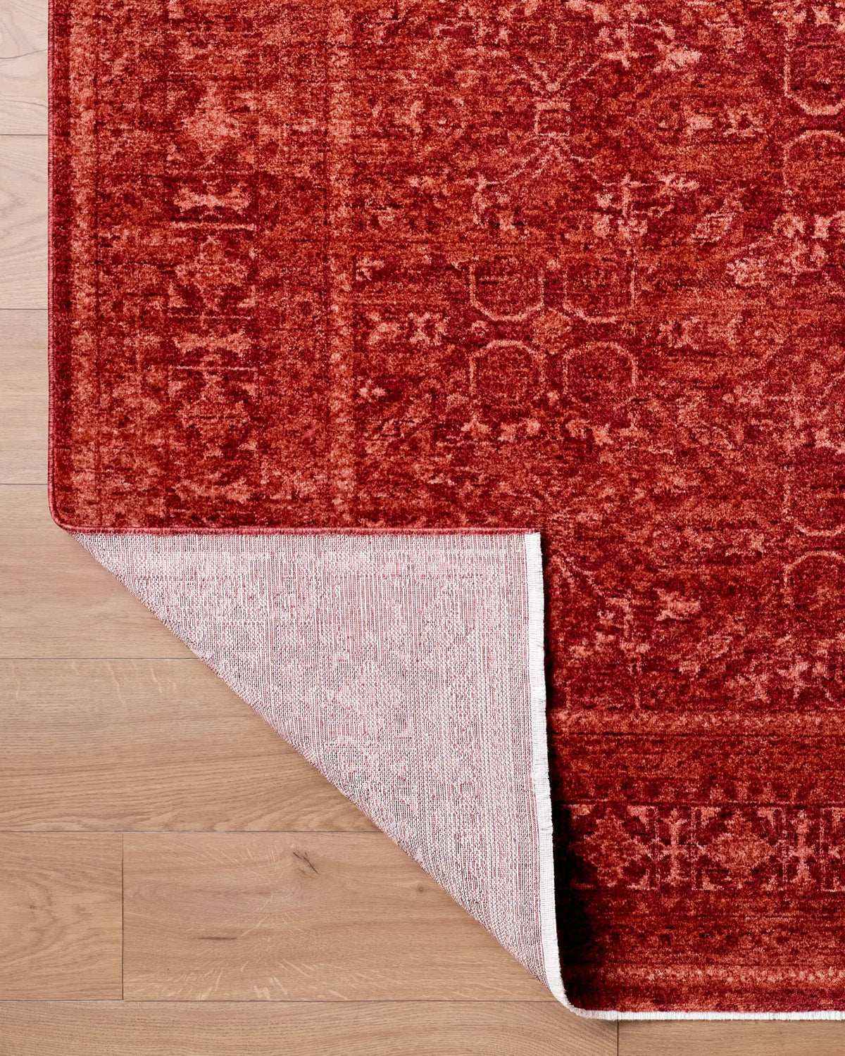 Cyrus CYR-2301 Burgundy / Rust Area Rug by LIVABLISS