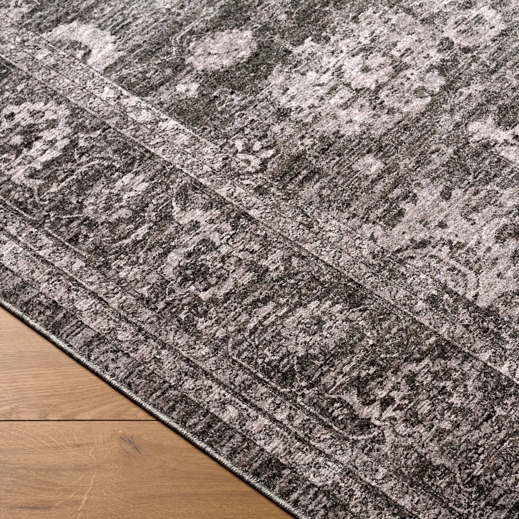 Cyrus CYR-2302 Medium Green Area Rug by LIVABLISS