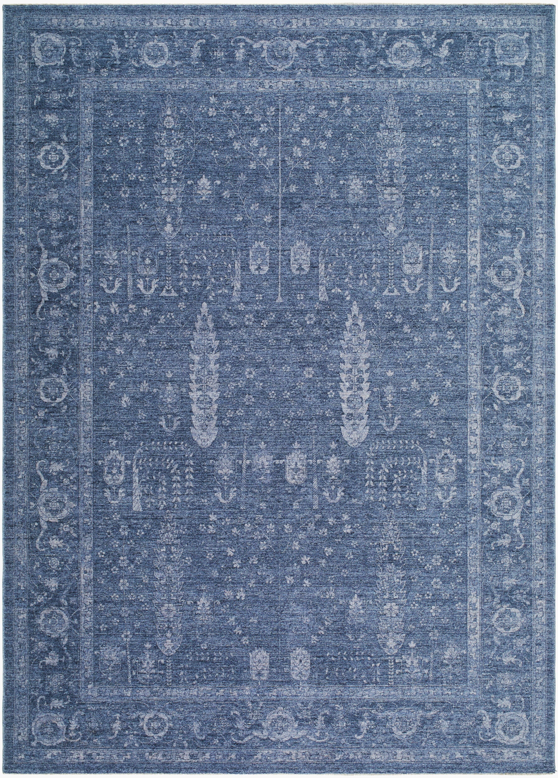 LIVABLISS Cyrus CYR-2304 Dark Blue Area Rug