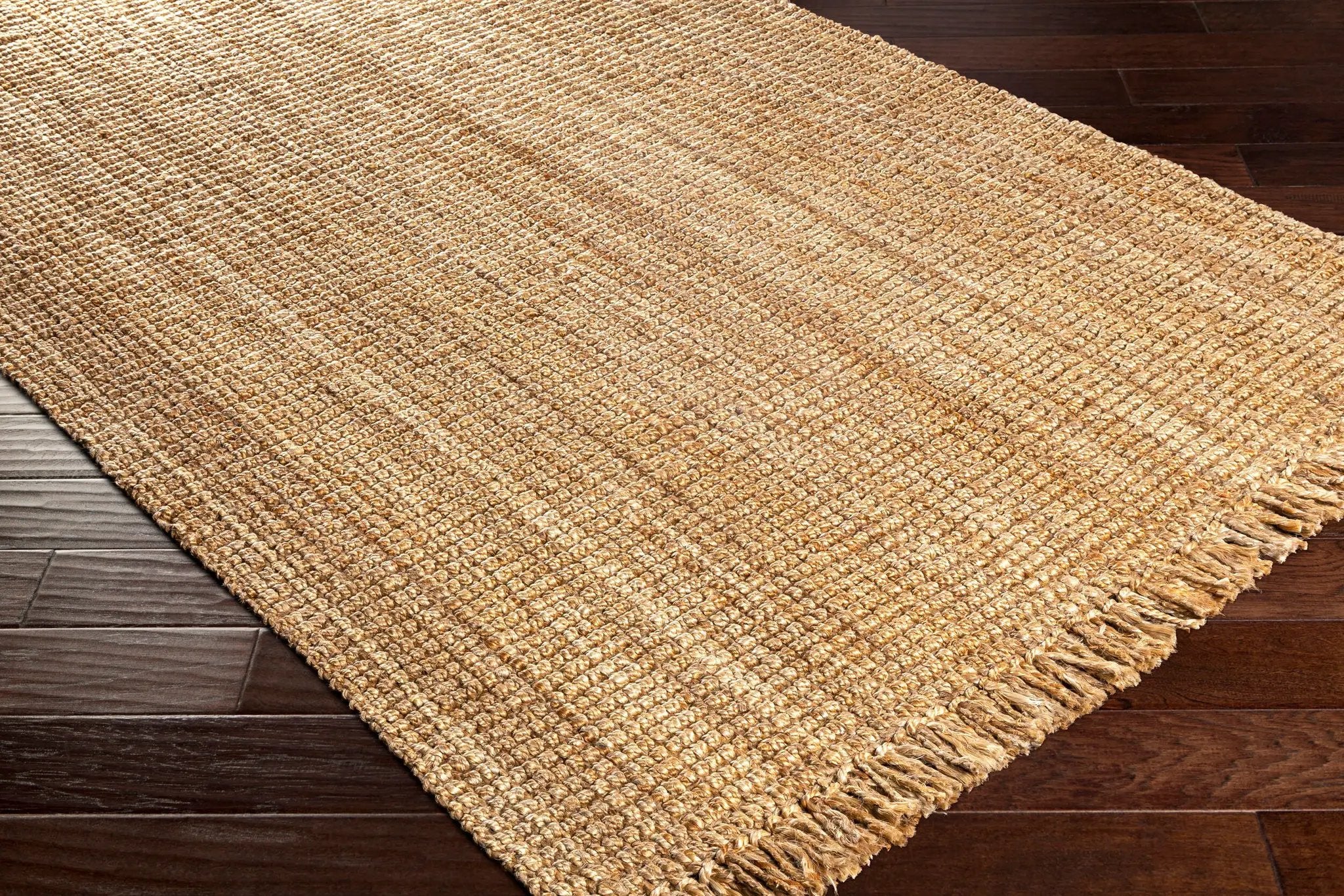 Chunky Naturals CYT-2300 Light Brown Area Rug by LIVABLISS