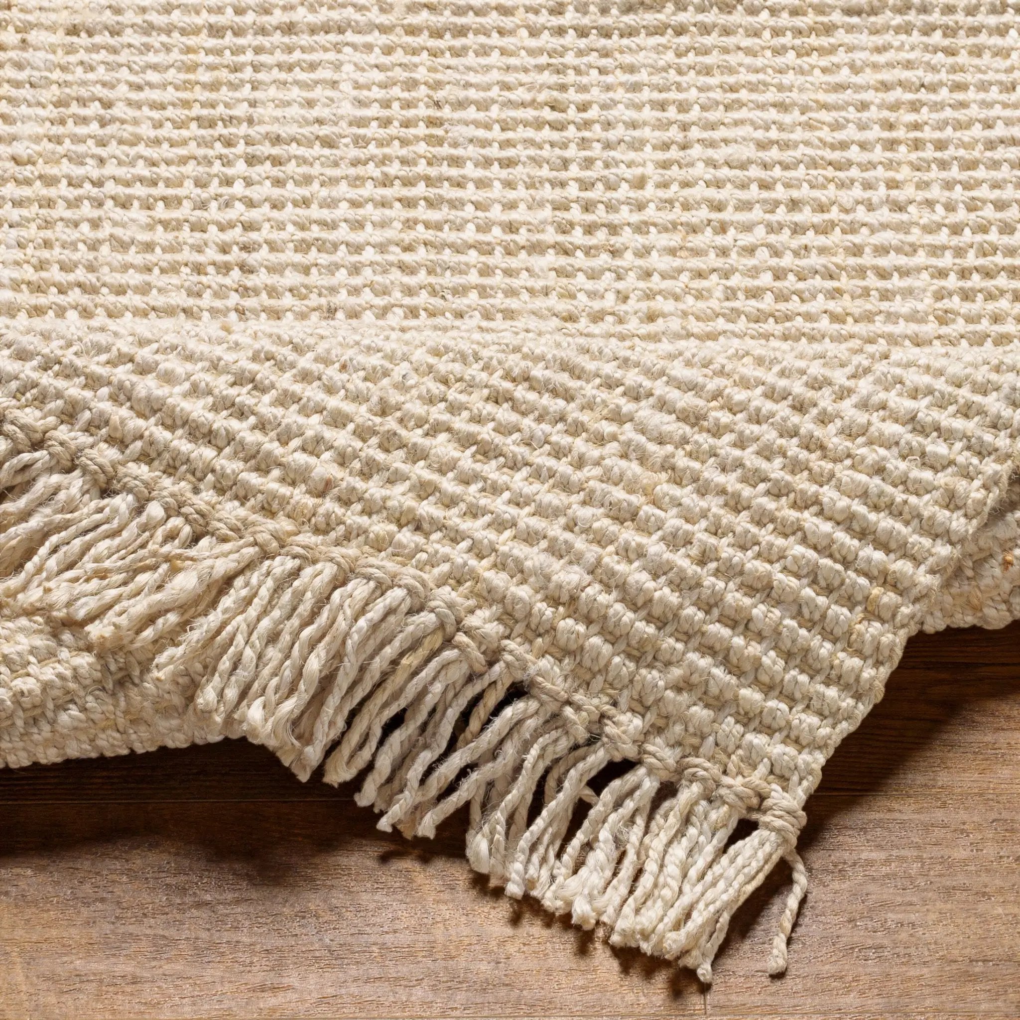 Chunky Naturals CYT-2301 Beige Area Rug by LIVABLISS