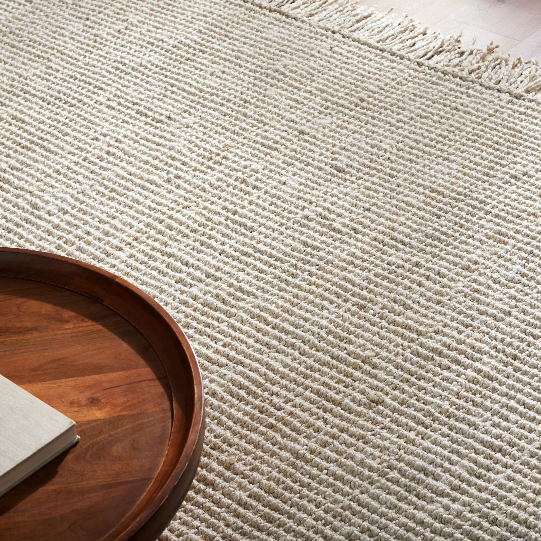 Chunky Naturals CYT-2301 Beige Area Rug by LIVABLISS