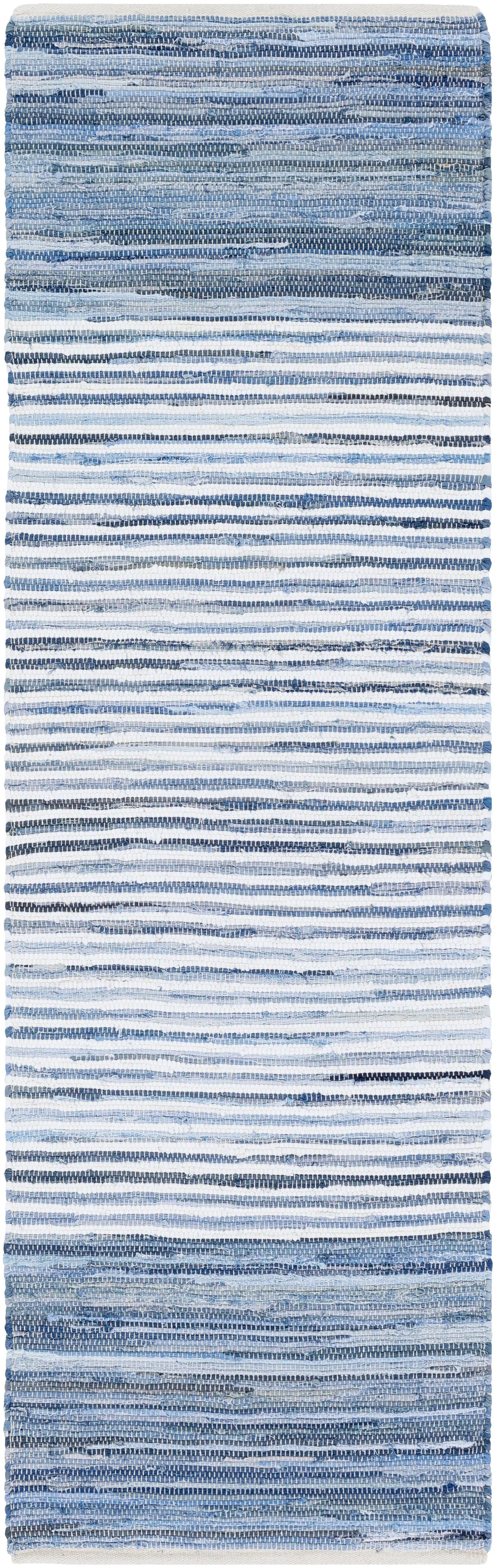 Denim DNM-1001 Blue Area Rug by LIVABLISS